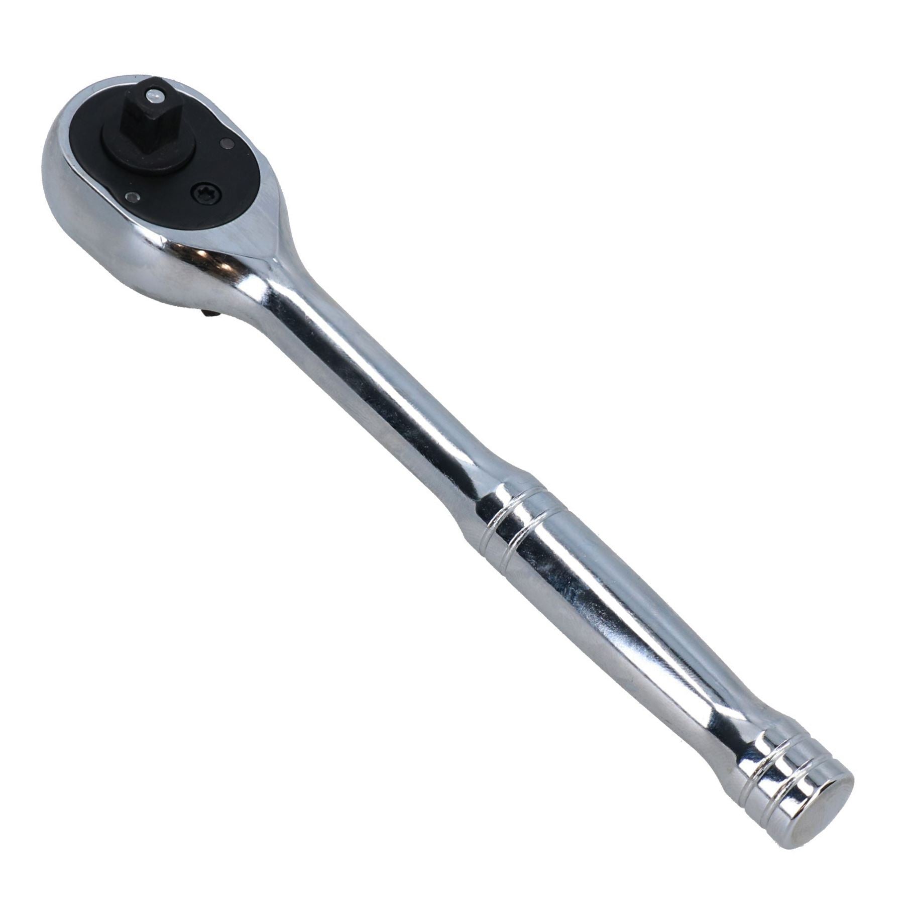 1/4"-Antrieb, flache + tiefe Stecknüsse, metrisch, imperial, Ratsche + Verlängerungssatz, 53-tlg.