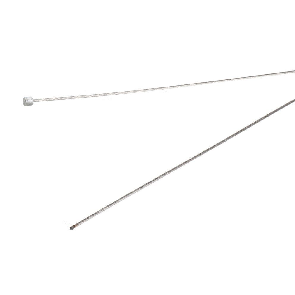 Câble de dérailleur en acier inoxydable pour vélo 1,2 mm x 2,3 m avec embout Shimano Stram