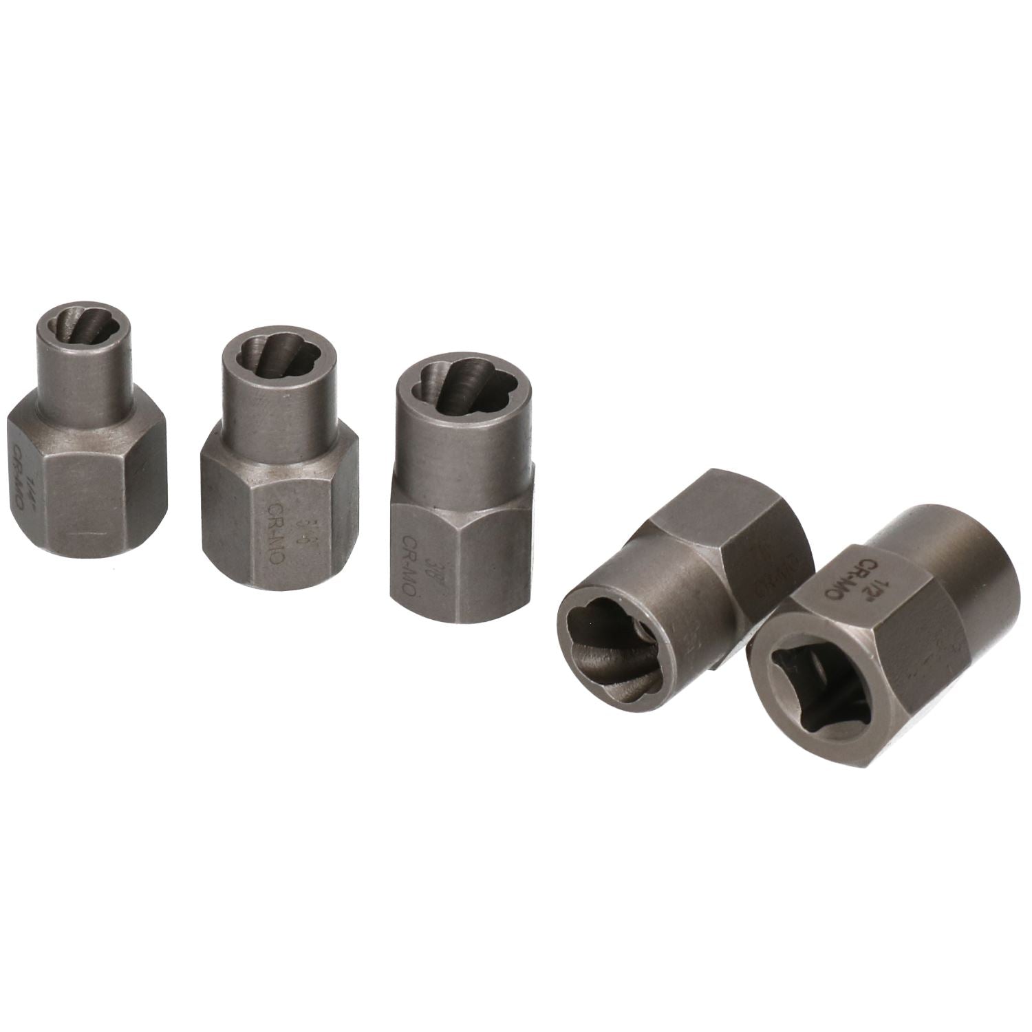 3/8" Antrieb Flachbolzenausdreher-Entferner-Set 1/4" - 1/2" 5-tlg