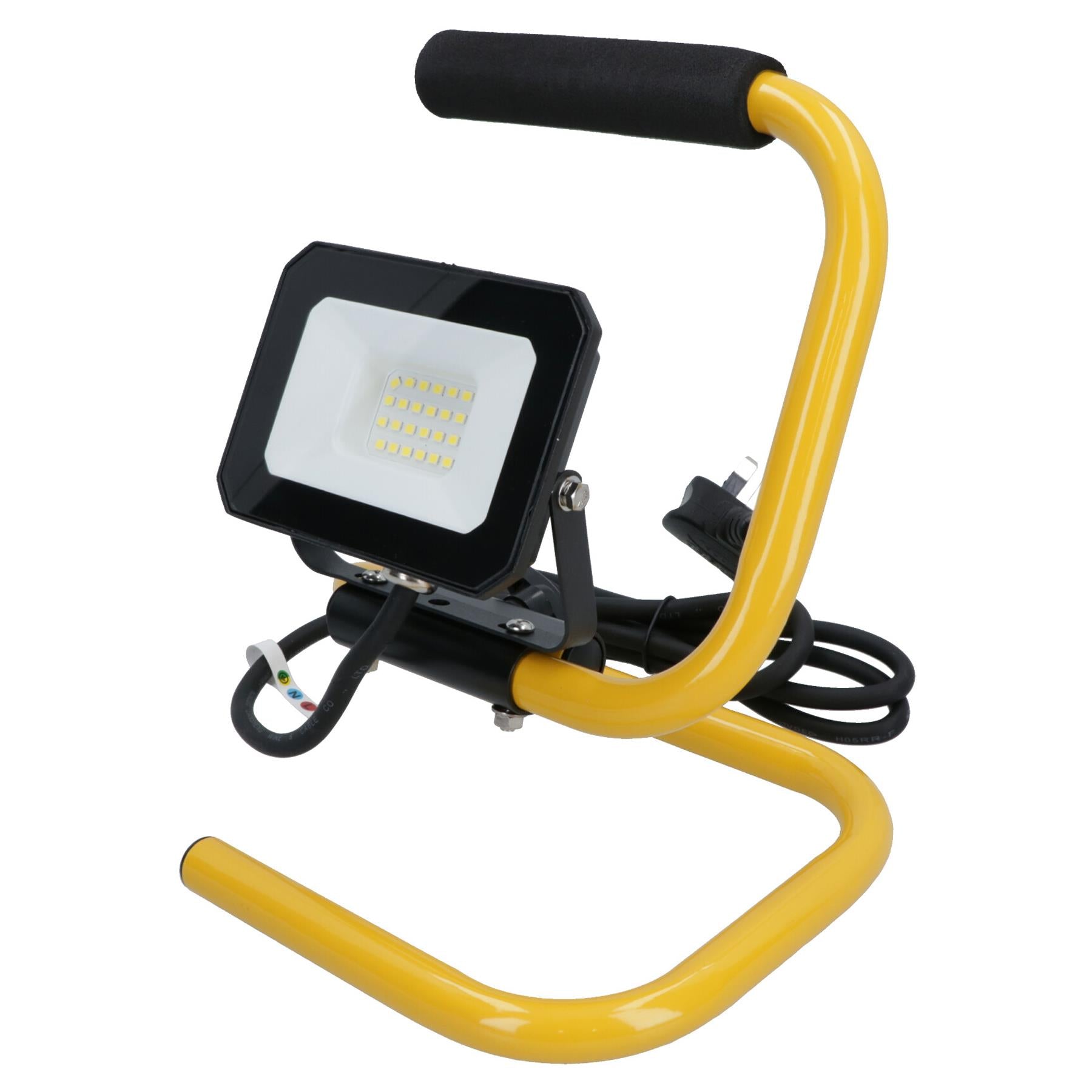 10 Watt LED Work Light Floodlight Garage Workshop 800 Lumens + Stand UK Plug