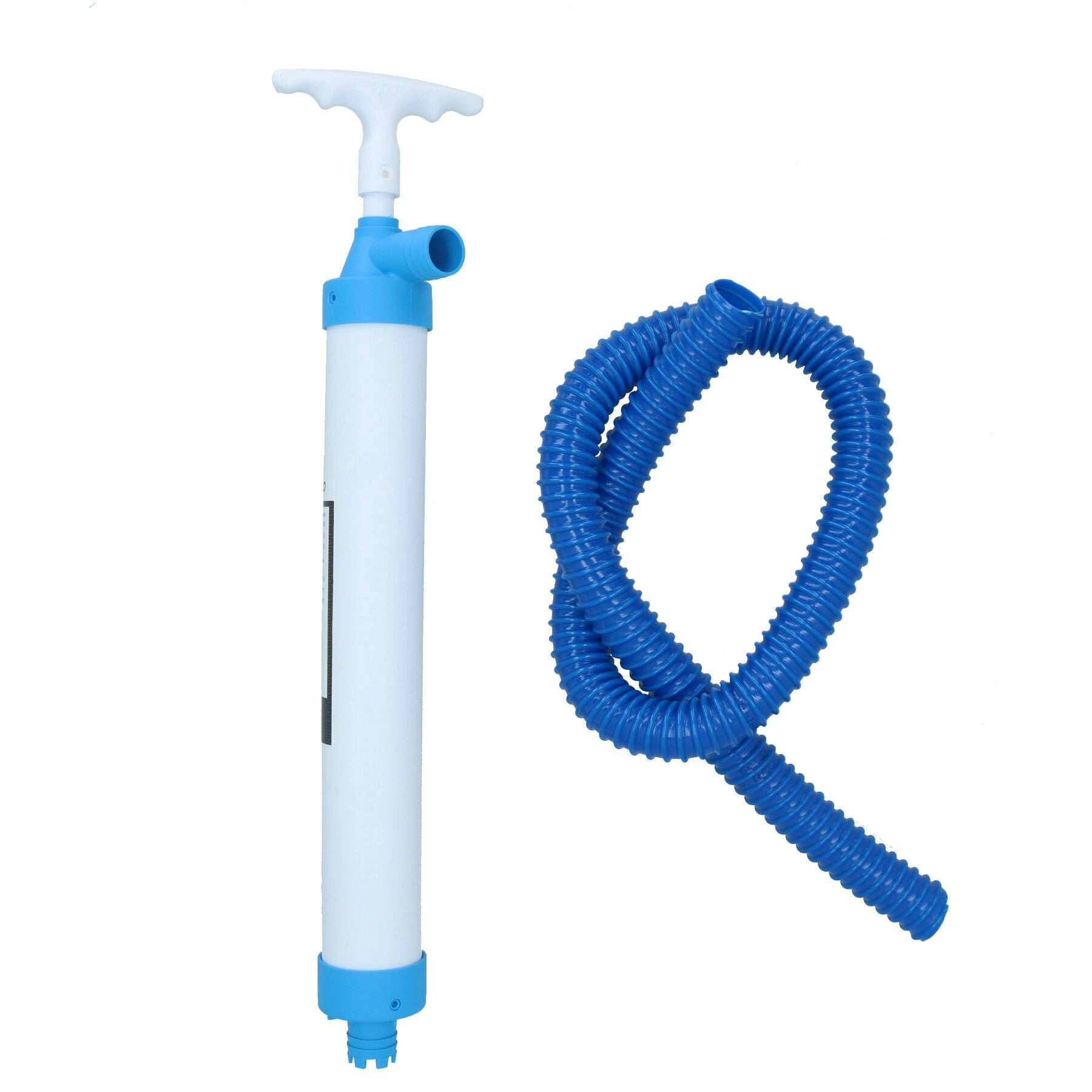 Pompe à eau de cale manuelle Plastimo 0,5 L avec tuyau de 1 m pour bateau, canot, kayak