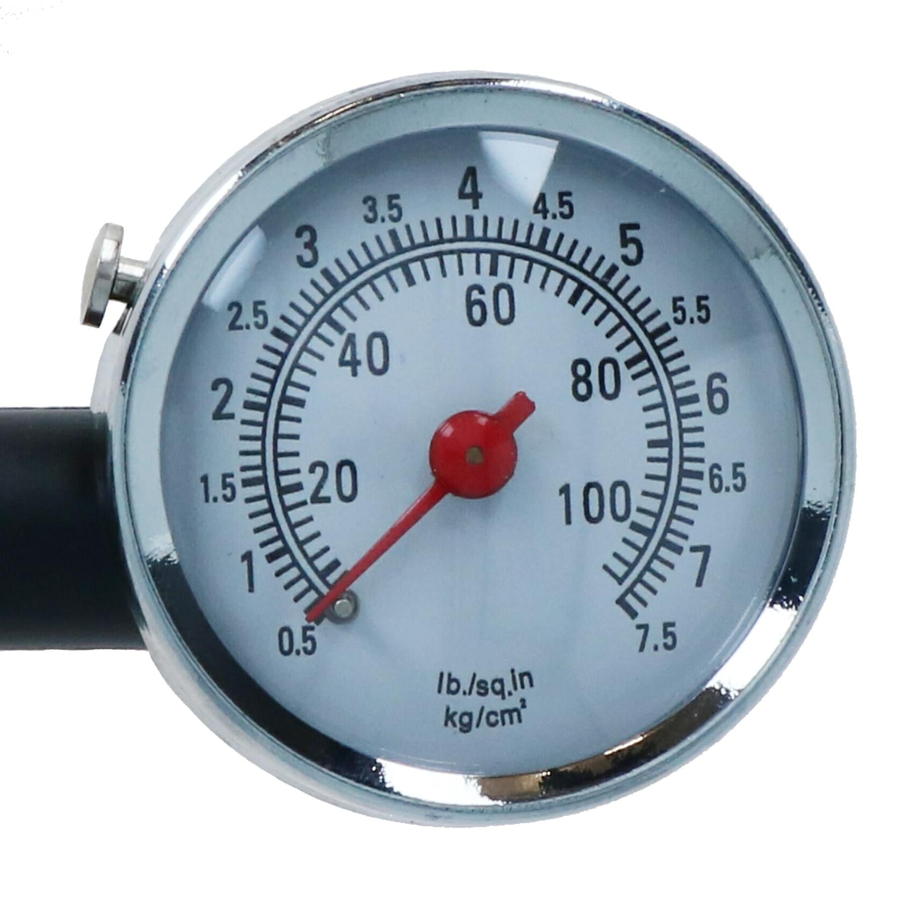 Tyre Wheel Pressure Dial Gauge 10 - 100psi Measure Bike / Car TE018
