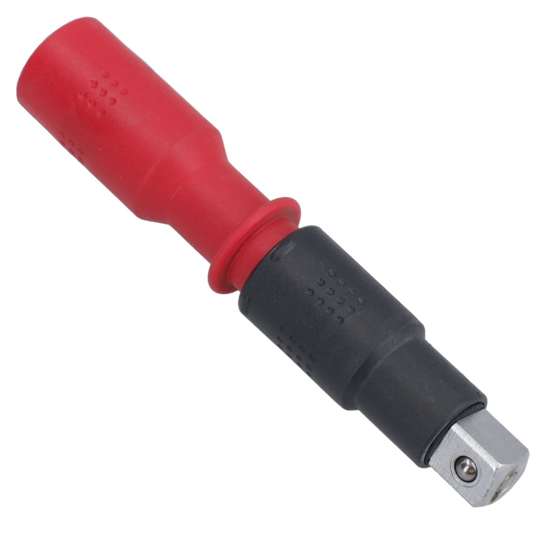 1/2-Zoll-Antrieb, VDE-Spritzguss-Isolierung, VDE-Steckschlüssel-Verlängerung, 5 Zoll (125 mm),