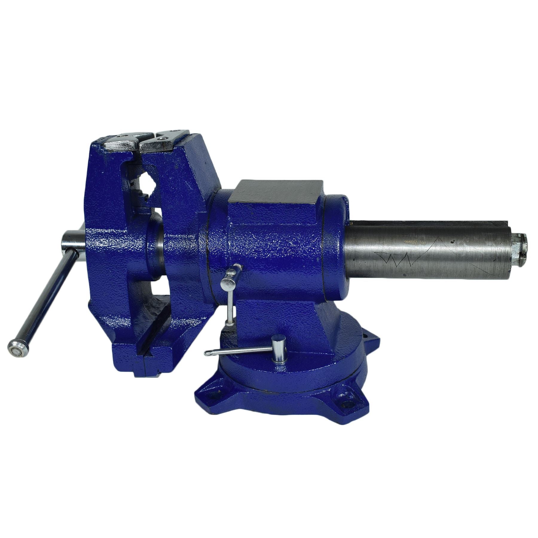 5" (125 mm) Schraubstock mit drehbarer Basis, Schraubstock, Amboss, Klemmhalter, Rohrgriffbacken, Eisenbank