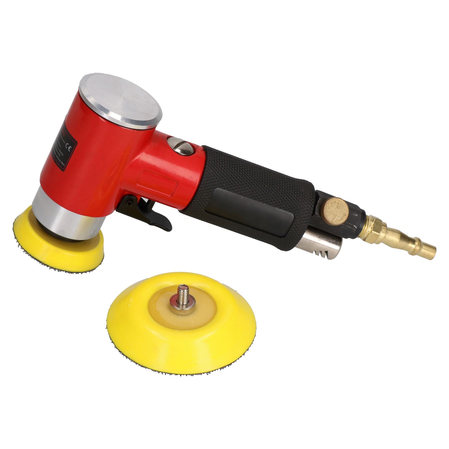 Mini meuleuse d'angle orbitale pneumatique 2" et 3" avec support à double action