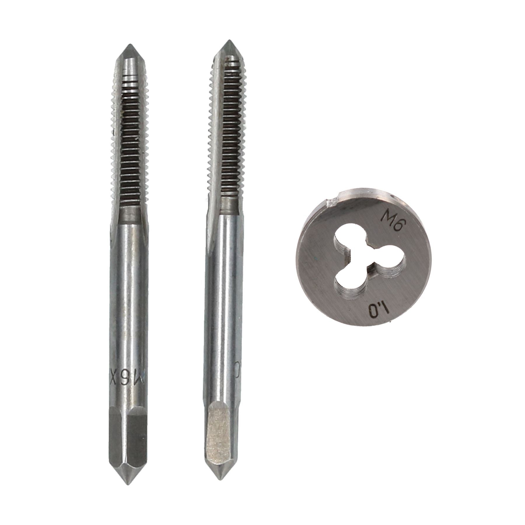 Metric Tap and Die Tungsten Steel Taper and Plug Set M2 - M18