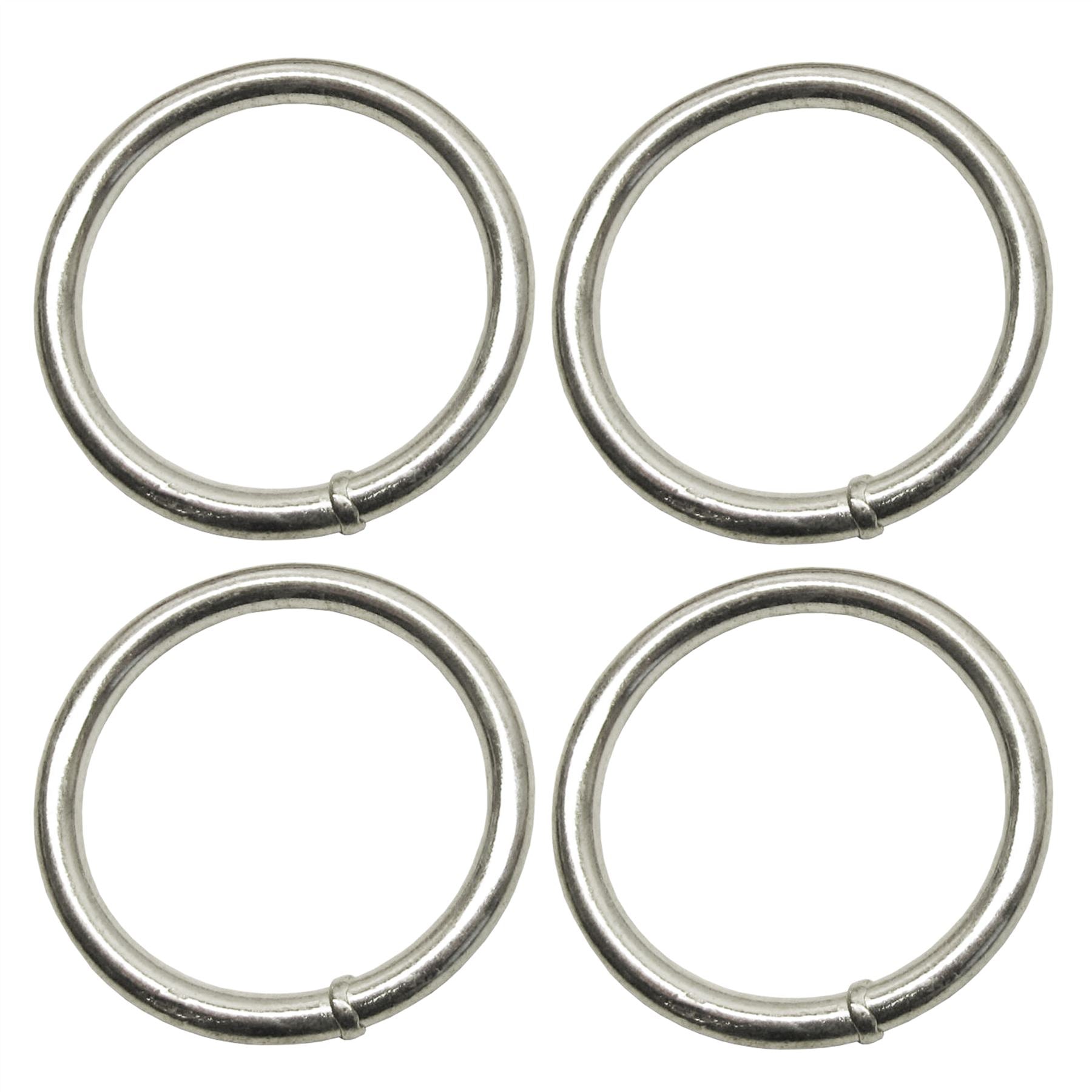 Joints toriques ronds en acier soudés 5 mm x 40 mm, lot de 4 DK38