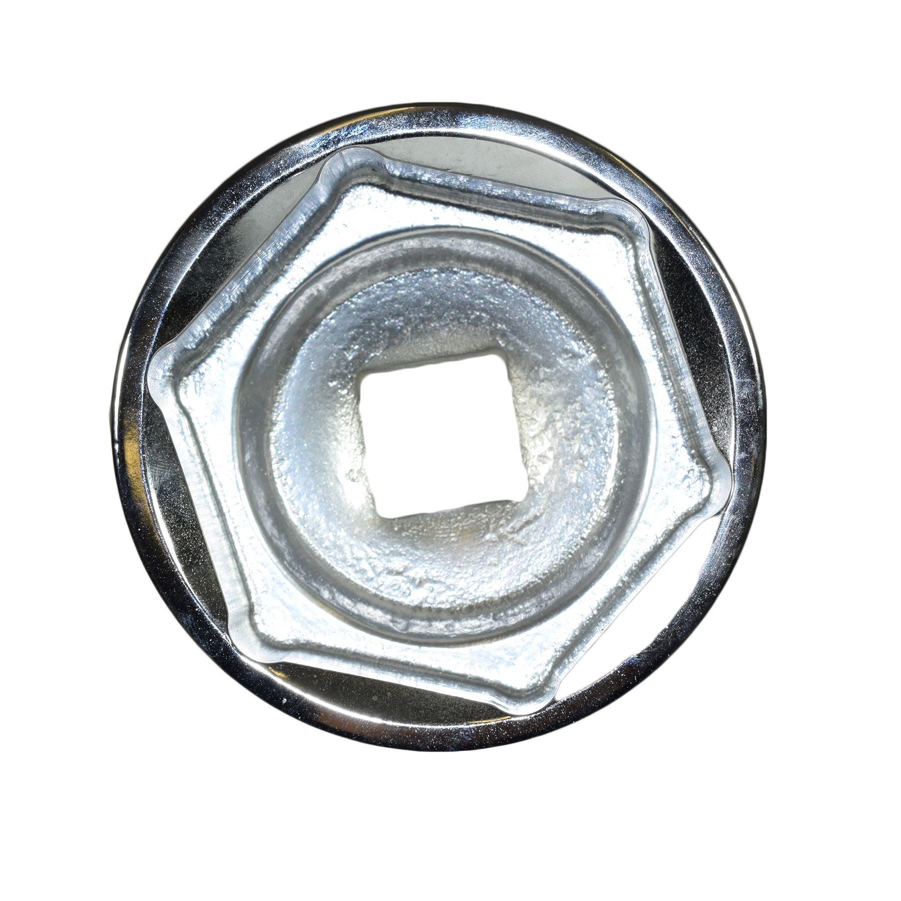 Douille pour écrou d'essieu de roue avant Scania 80 mm, entraînement 1" 6PT (face) simple hexagonale