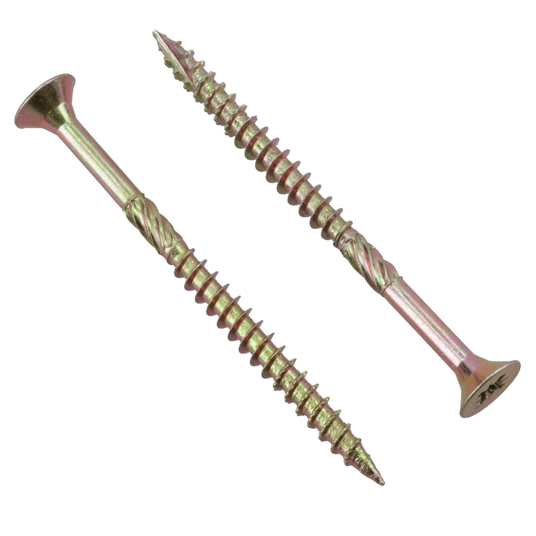 Vis à bois à tête fraisée 5,0 x 70 mm Bord dentelé pour éviter les fissures PZ2