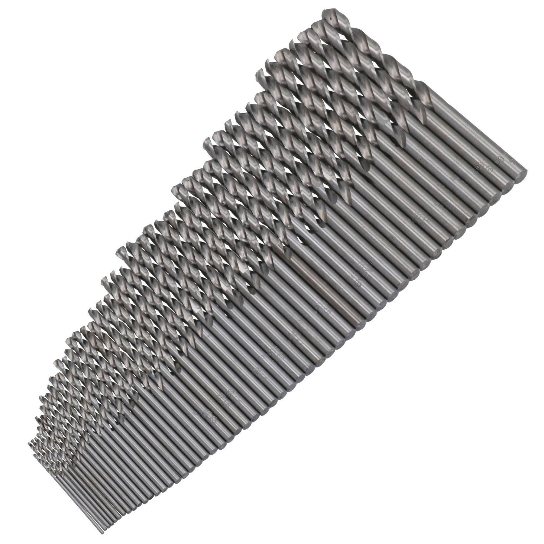 Ingenieurs-Bohrersatz HSS 1-6 mm in 0,1 mm-Schritten, 51-teilig, AT020