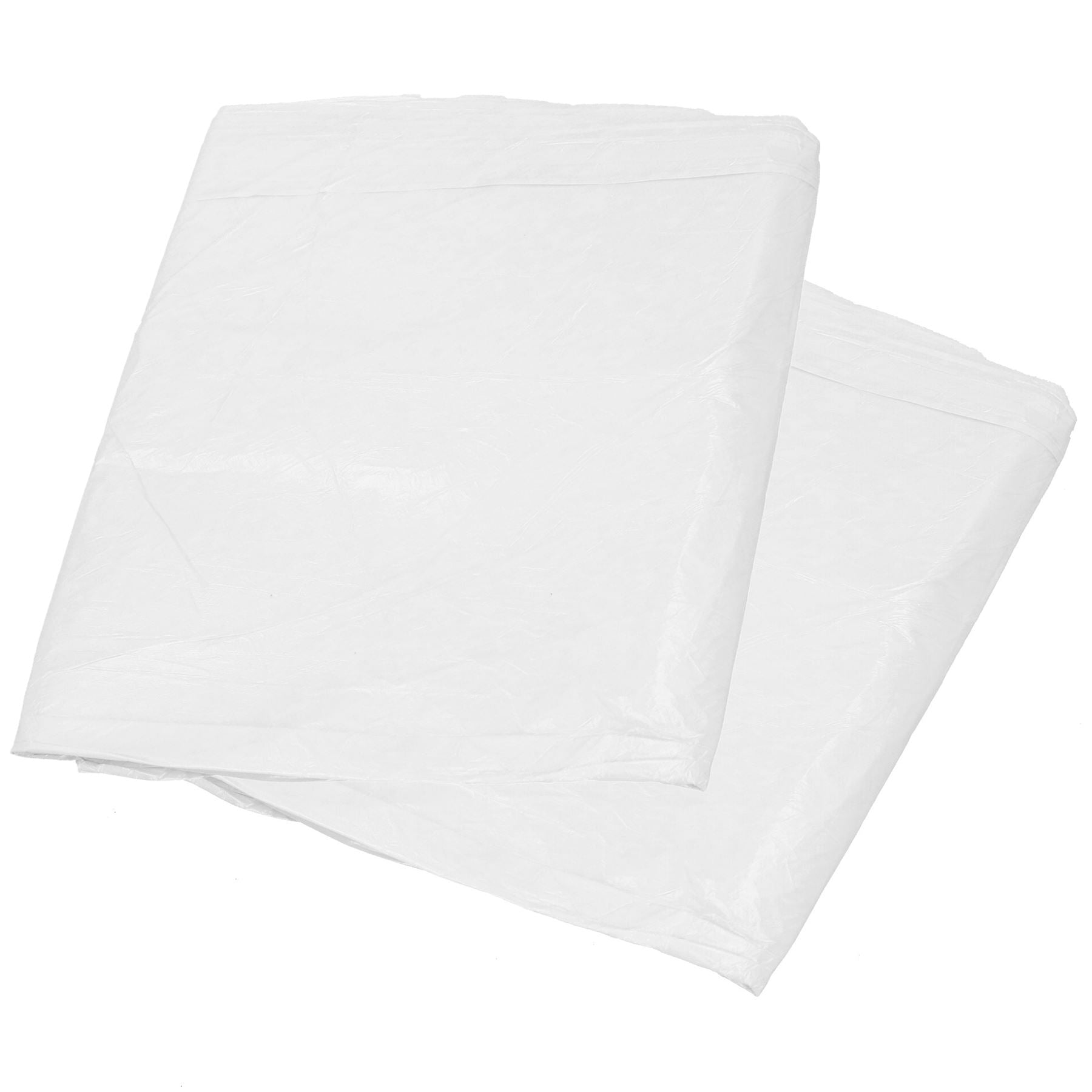 Bâche anti-poussière en polyéthylène robuste de grande taille pour décoration et peinture 4 m x 5 m