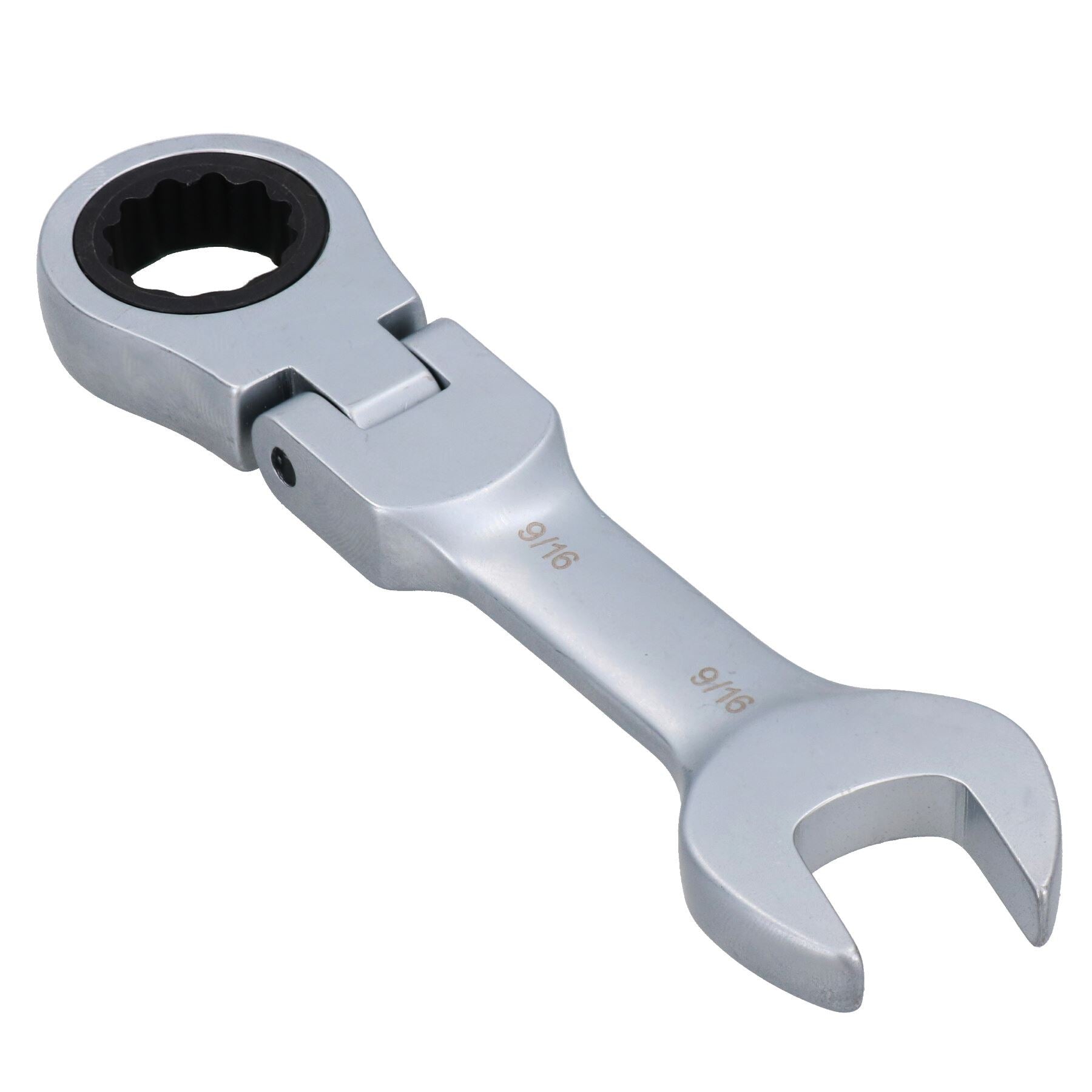 9/16" AF SAE Imperial Flexibler Stubby Flexi-Kopf Ratschenschlüssel Kombischlüssel