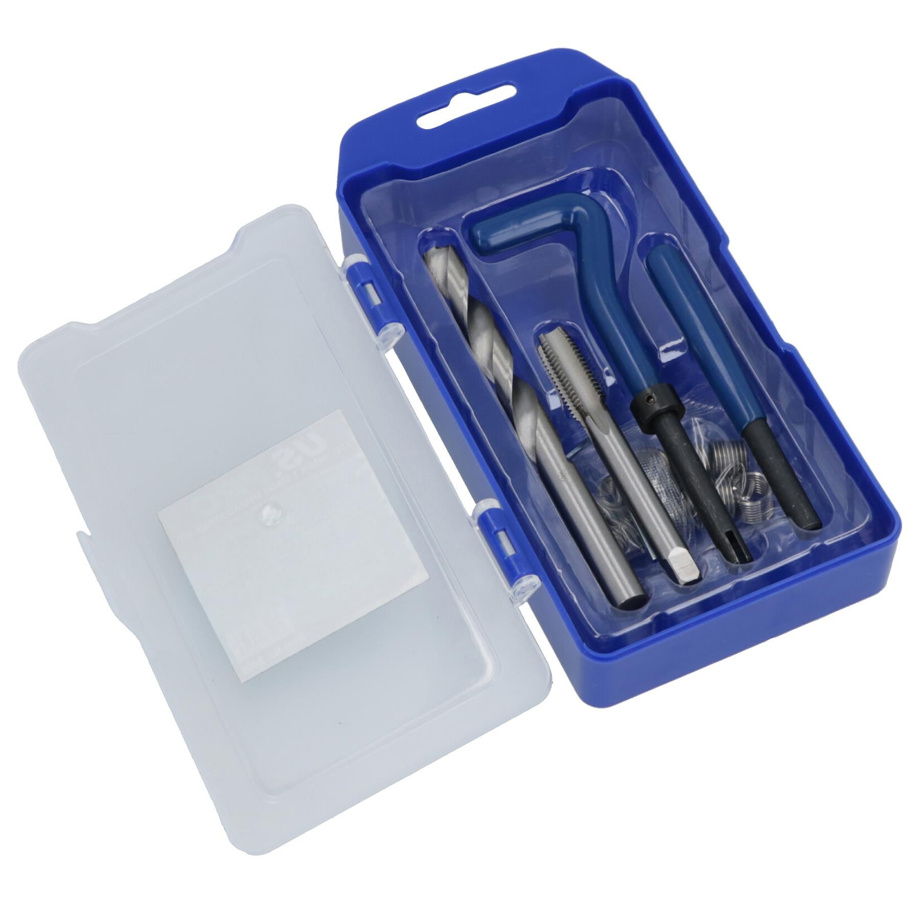 M10 x 1.5mm Metric Thread Repair Kit Helicoil Set for Damaged Threads 15pc
