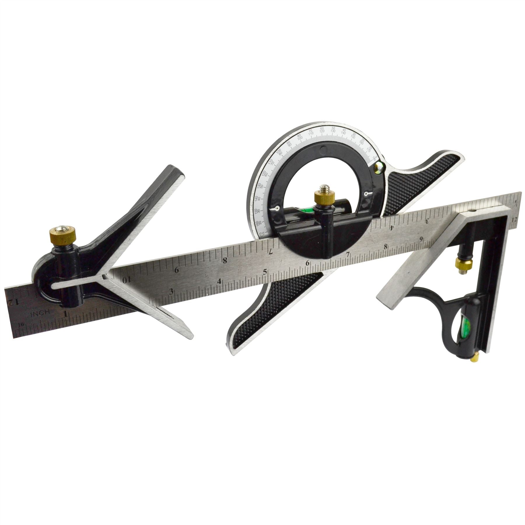 Équerre combinée 12" + tête centrale et protectrice TE167