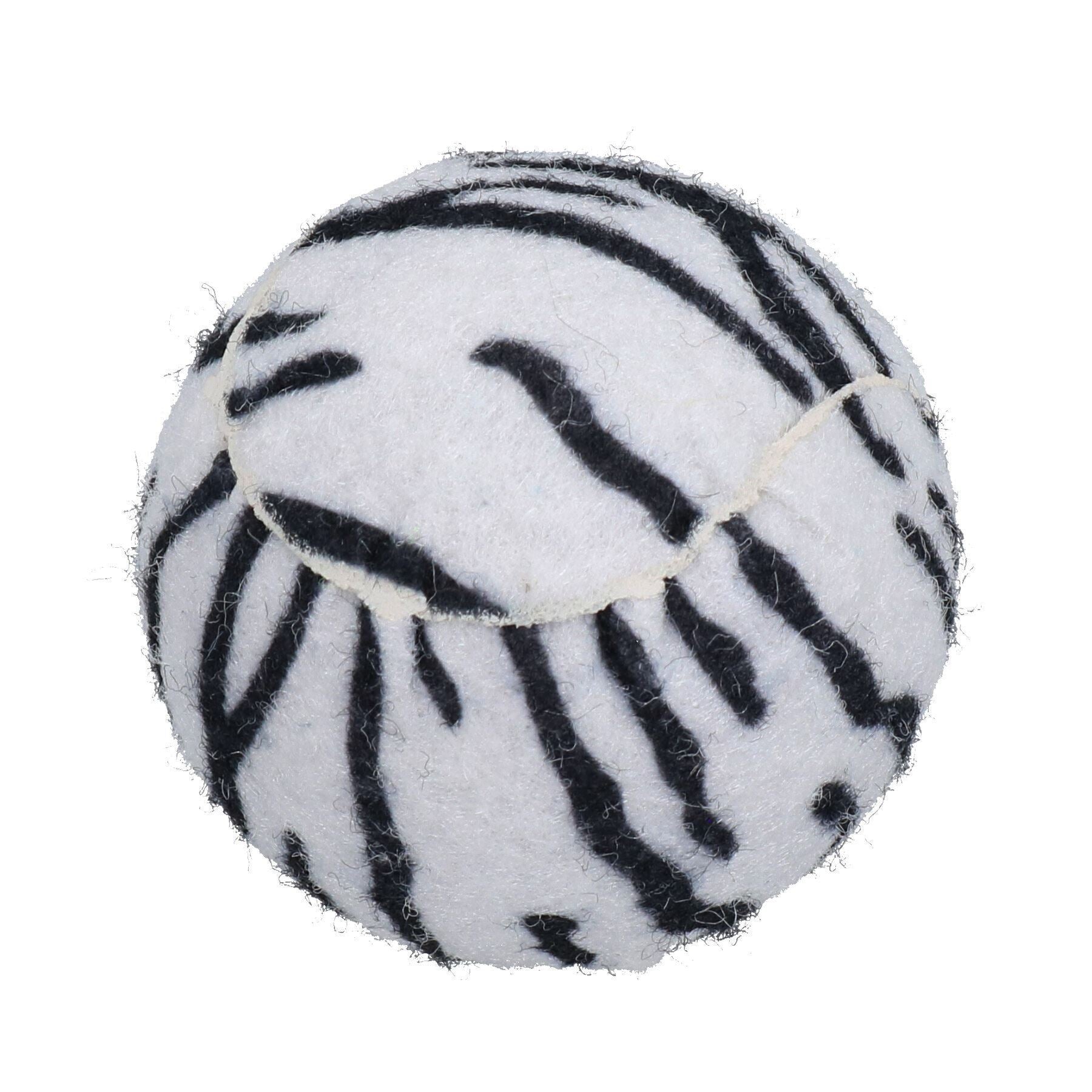 6PK Doggy Jungle Themed Standard Tennis Balls for Dogs Play 7cm