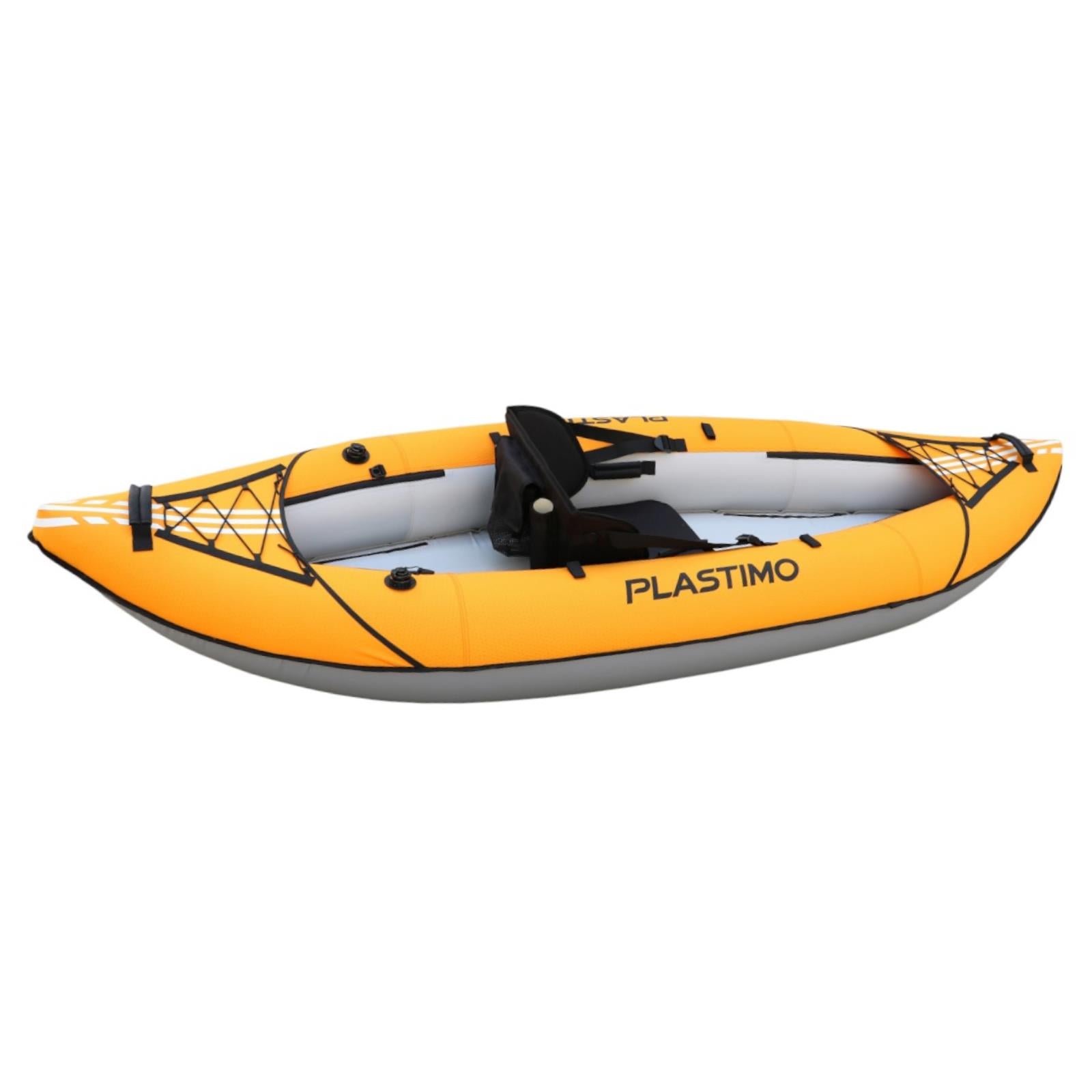Plastimo Inflatable Sea & River Kayak Professional Canoe Single 2.7m V-Type