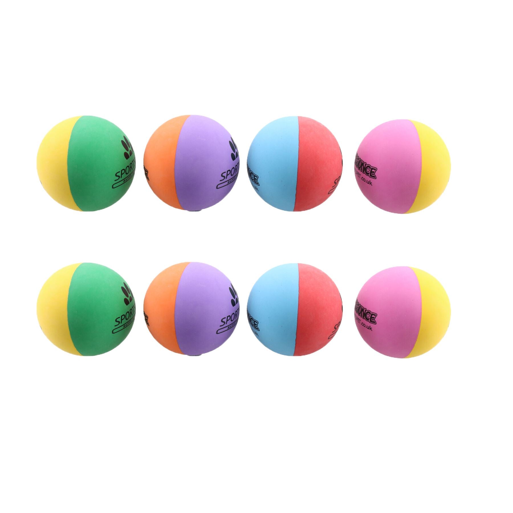 4.5cm Tough Mini High Bounce Non Toxic Rubber Balls for Cats Puppy Dogs