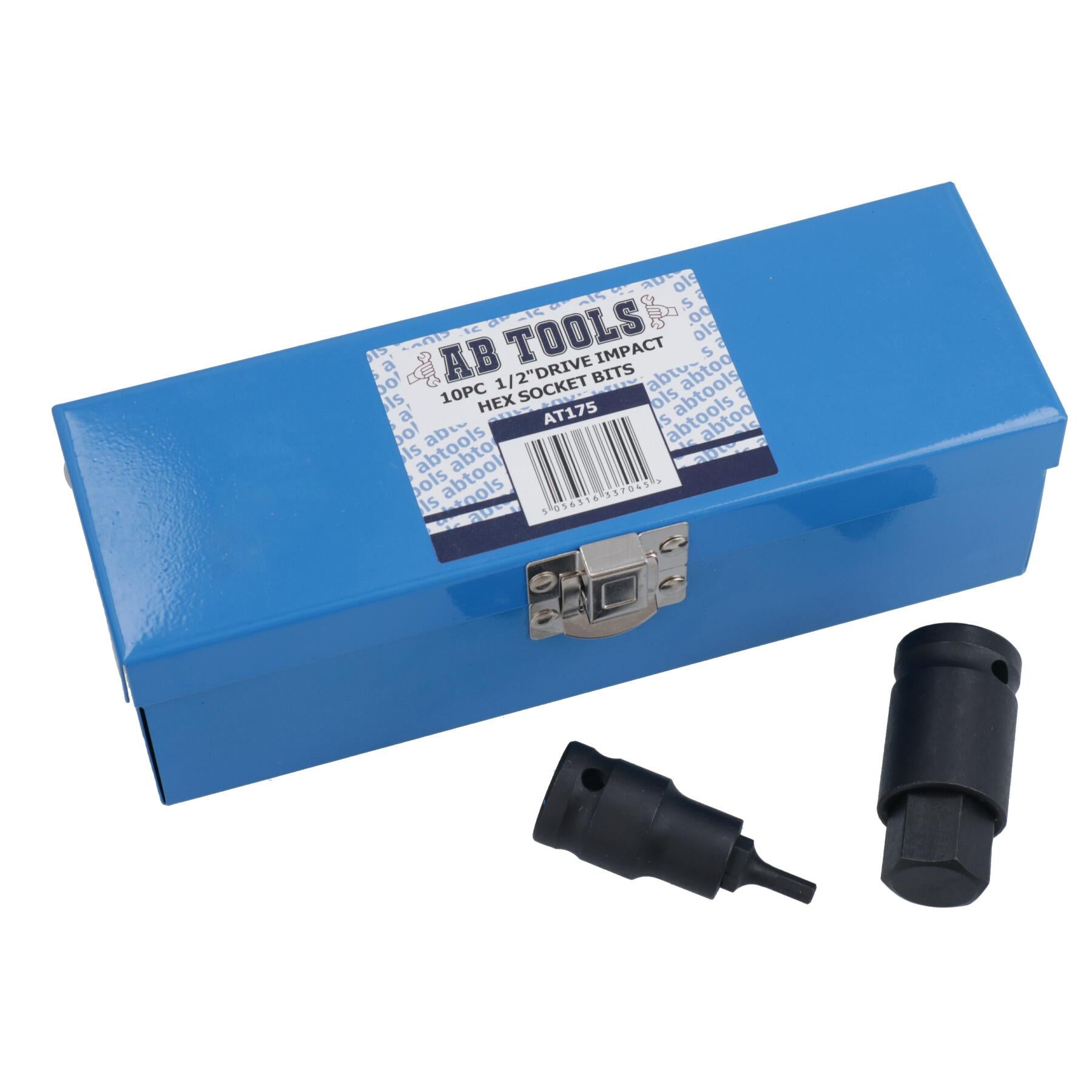 Douilles Allen à six pans creux métriques à impact 1/2" peu profondes 4 mm – 19 mm H4 – H19
