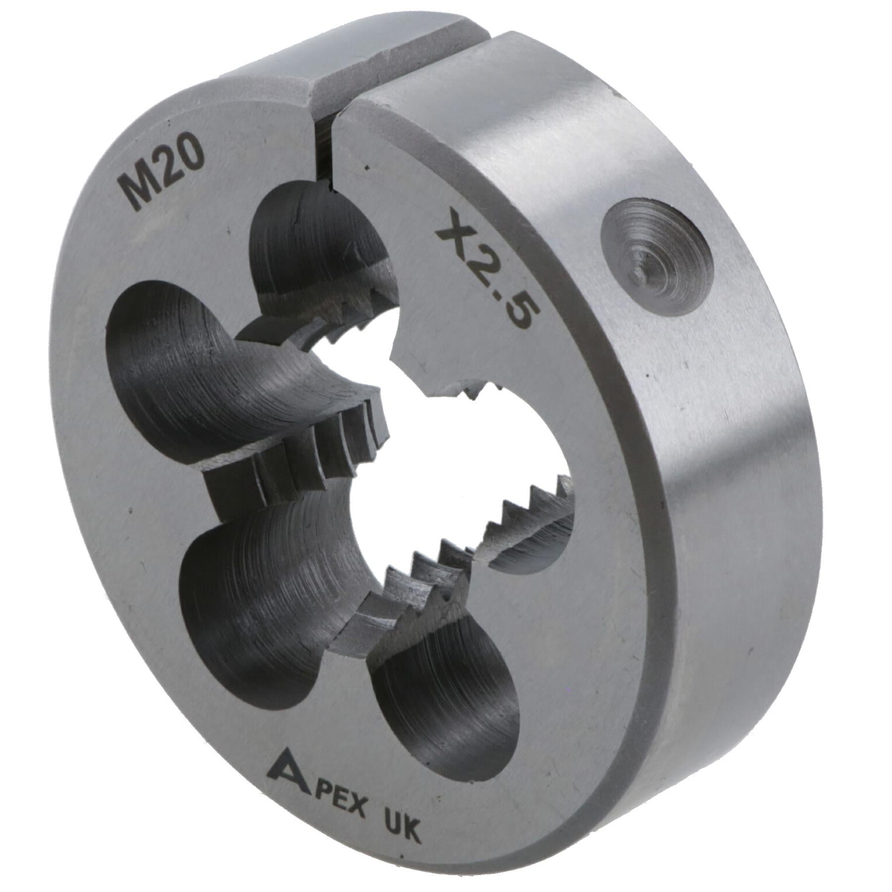 M20 x 2.5mm Metric Split Die Rethreading Thread Cutter Tungsten Steel 50mm