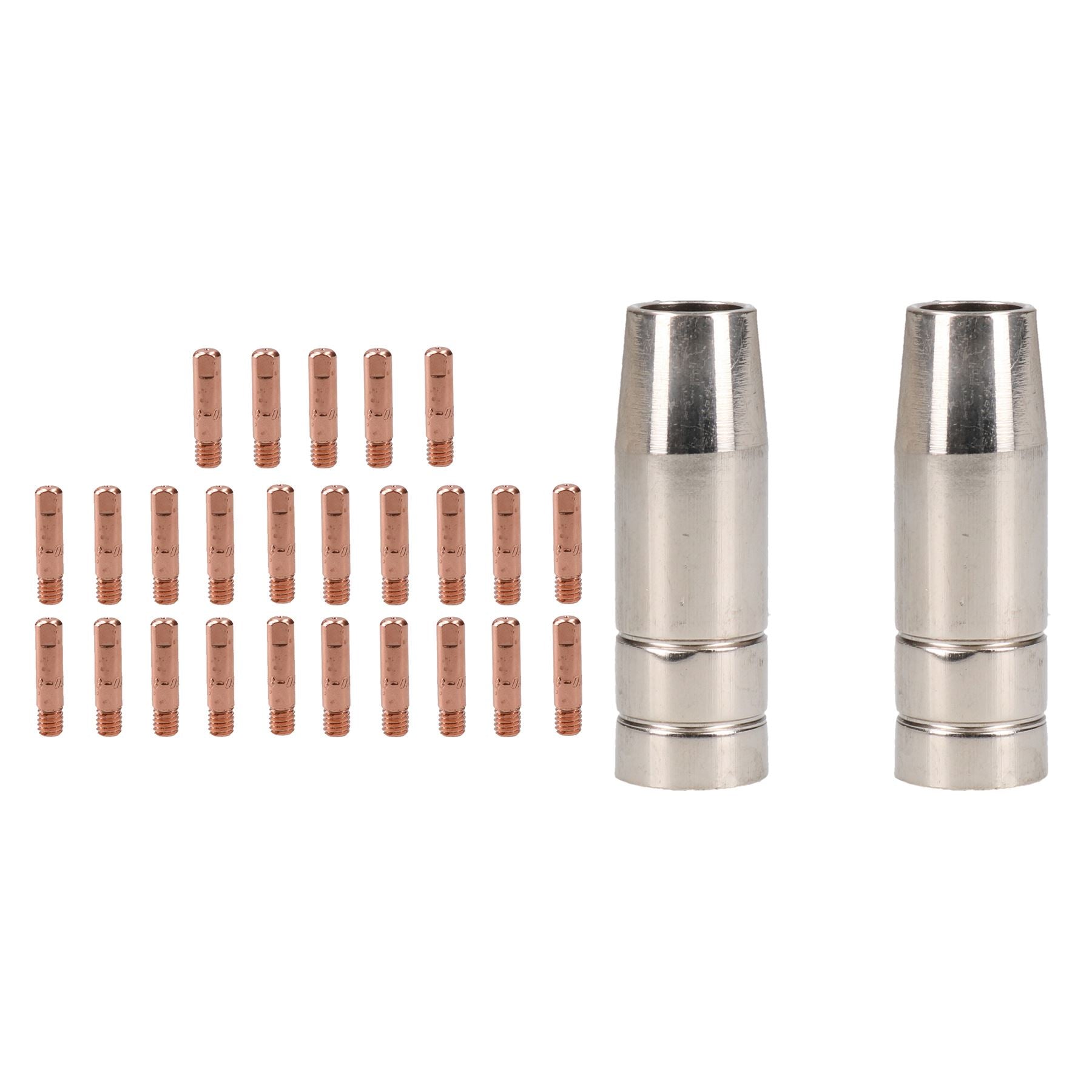 Cebora 130 & 110 / Snap On 130 2 x carénage / buse et embouts de soudage