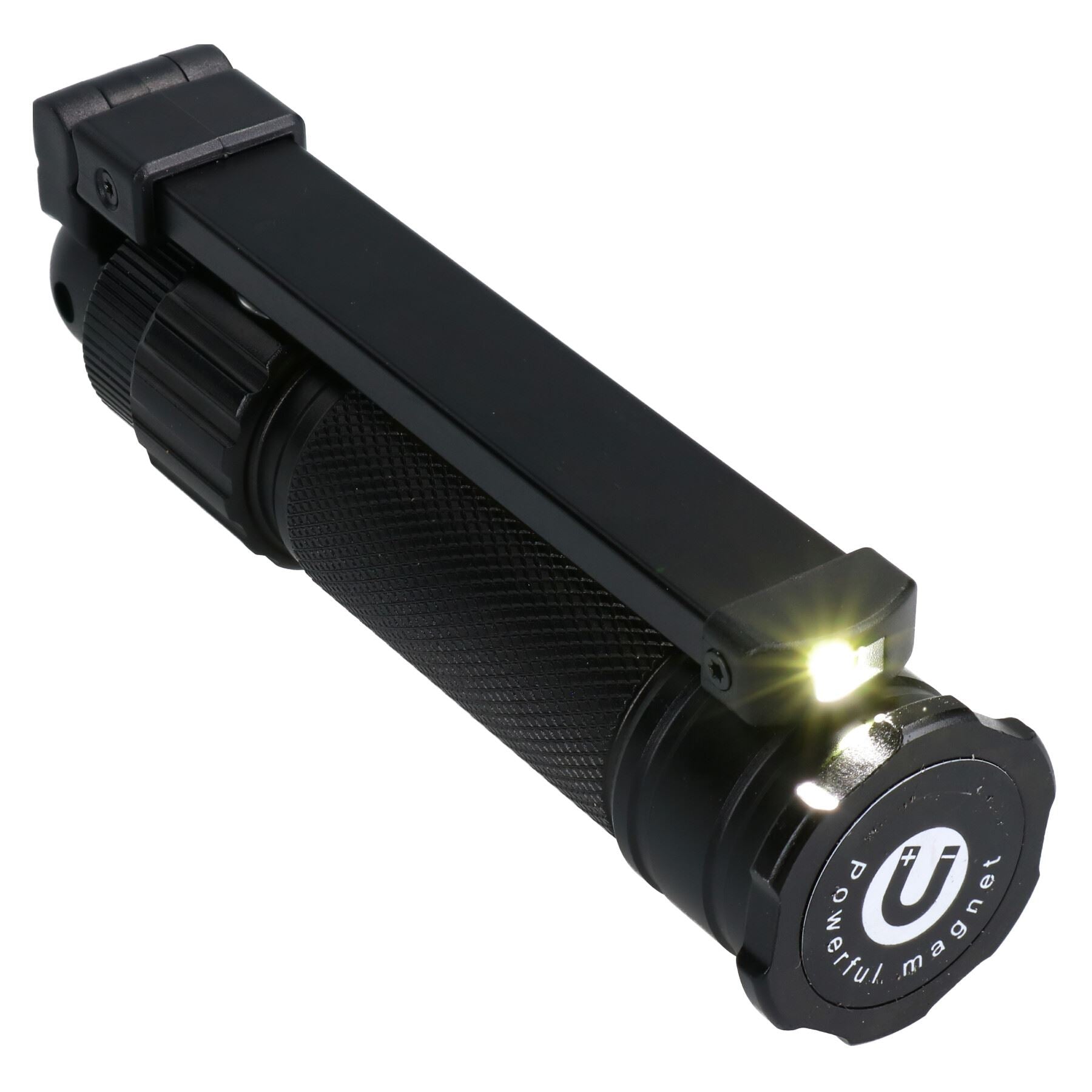 Lampe torche de travail rechargeable mince à LED COB de 5 watts avec chargeur USB à 360 degrés