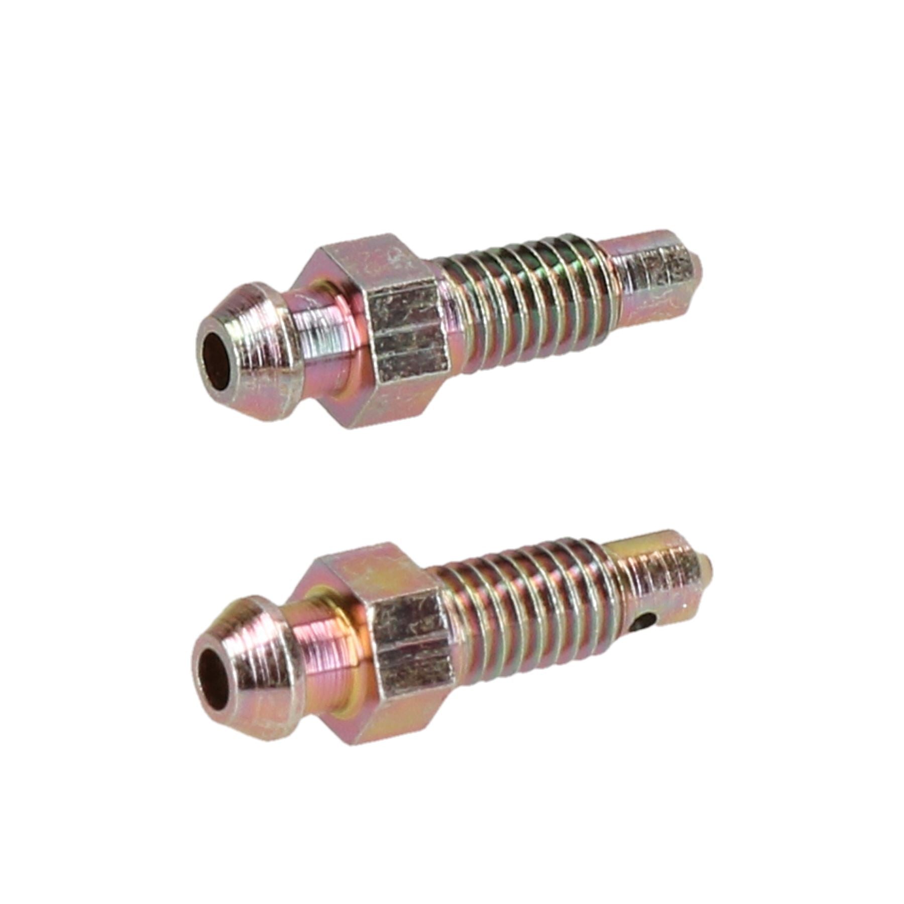 Vis de purge pour étrier de frein en acier court 6 mm x 1 mm Vis de purge 4 pièces