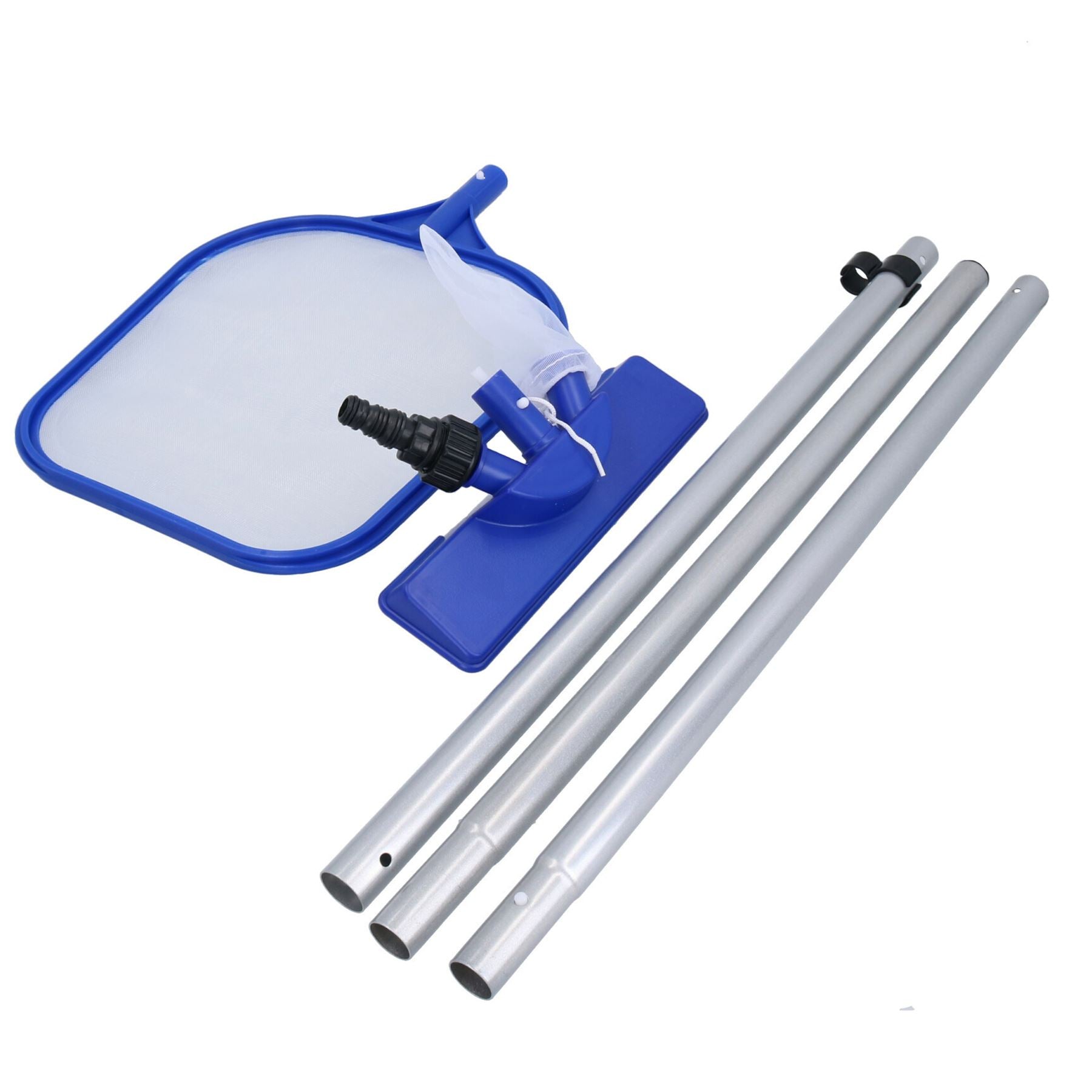 Kit d'entretien de piscine Épuisette Aspirateur de sol Nettoyage 80"