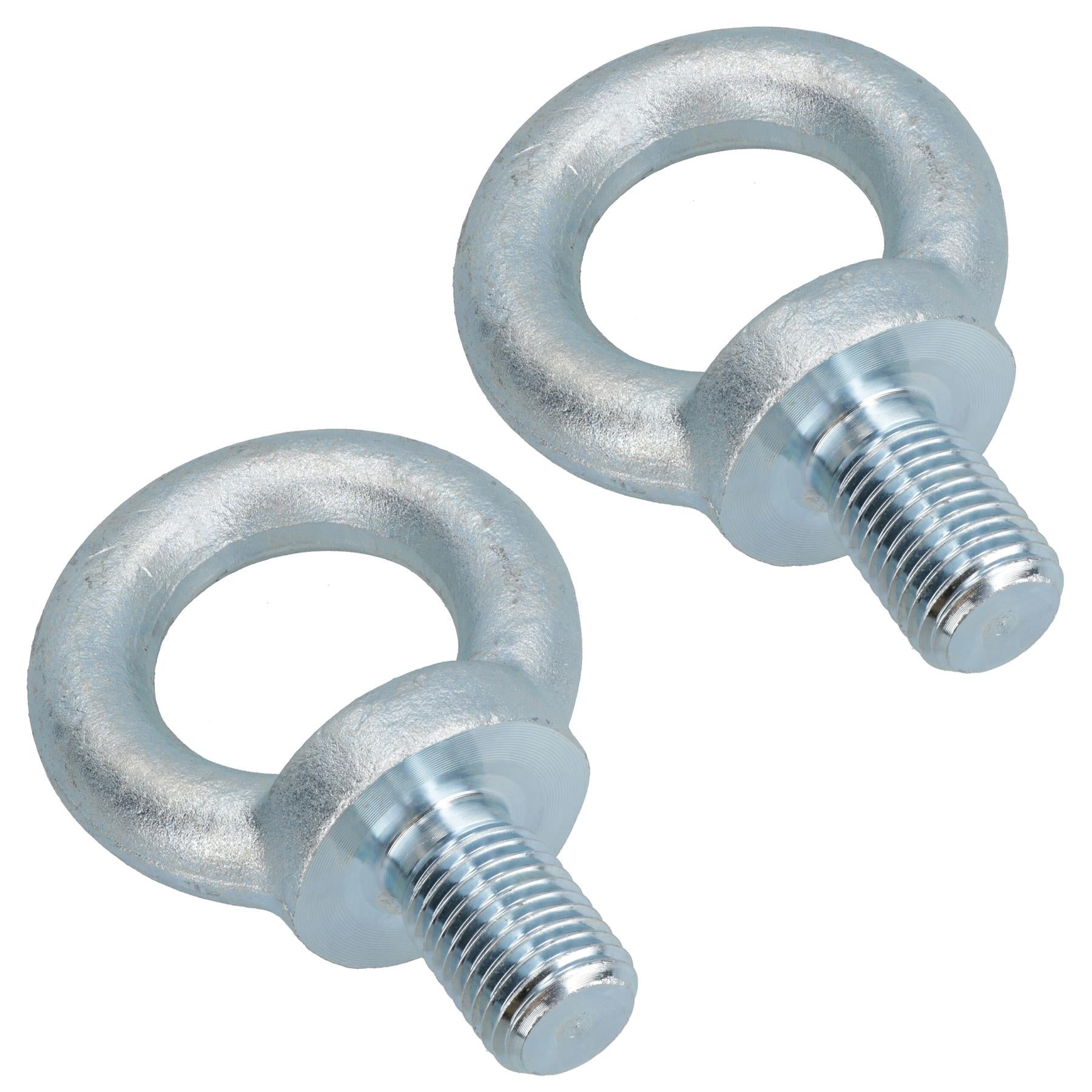 6mm - 48mm Lifting Eyes Eyebolt Ring Zinc Plated 0.07 Ton - 8.6 Ton Capacity 1pc