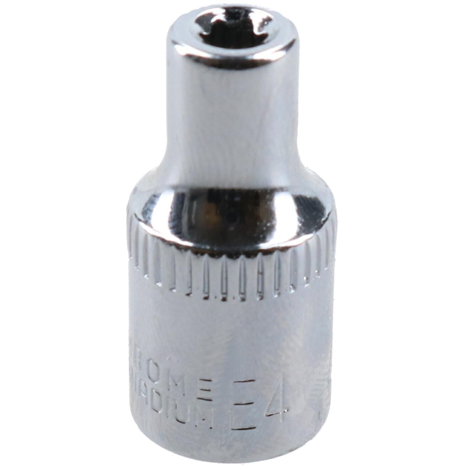 Female Torx Socket Star Bit Standard External Chrome Vanadium