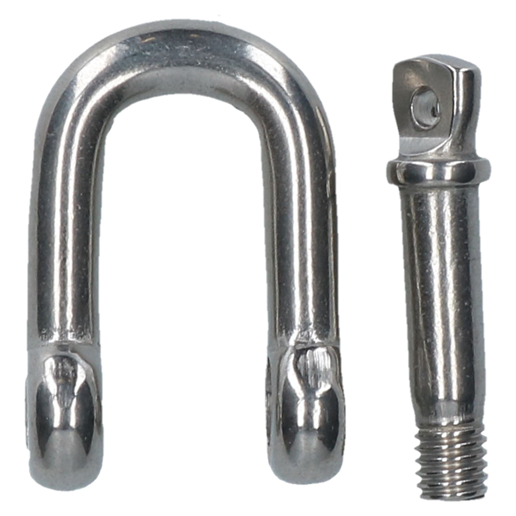 8mm / 10mm / 12mm Stainless Steel D Shackle Dee Link Marine Grade 316