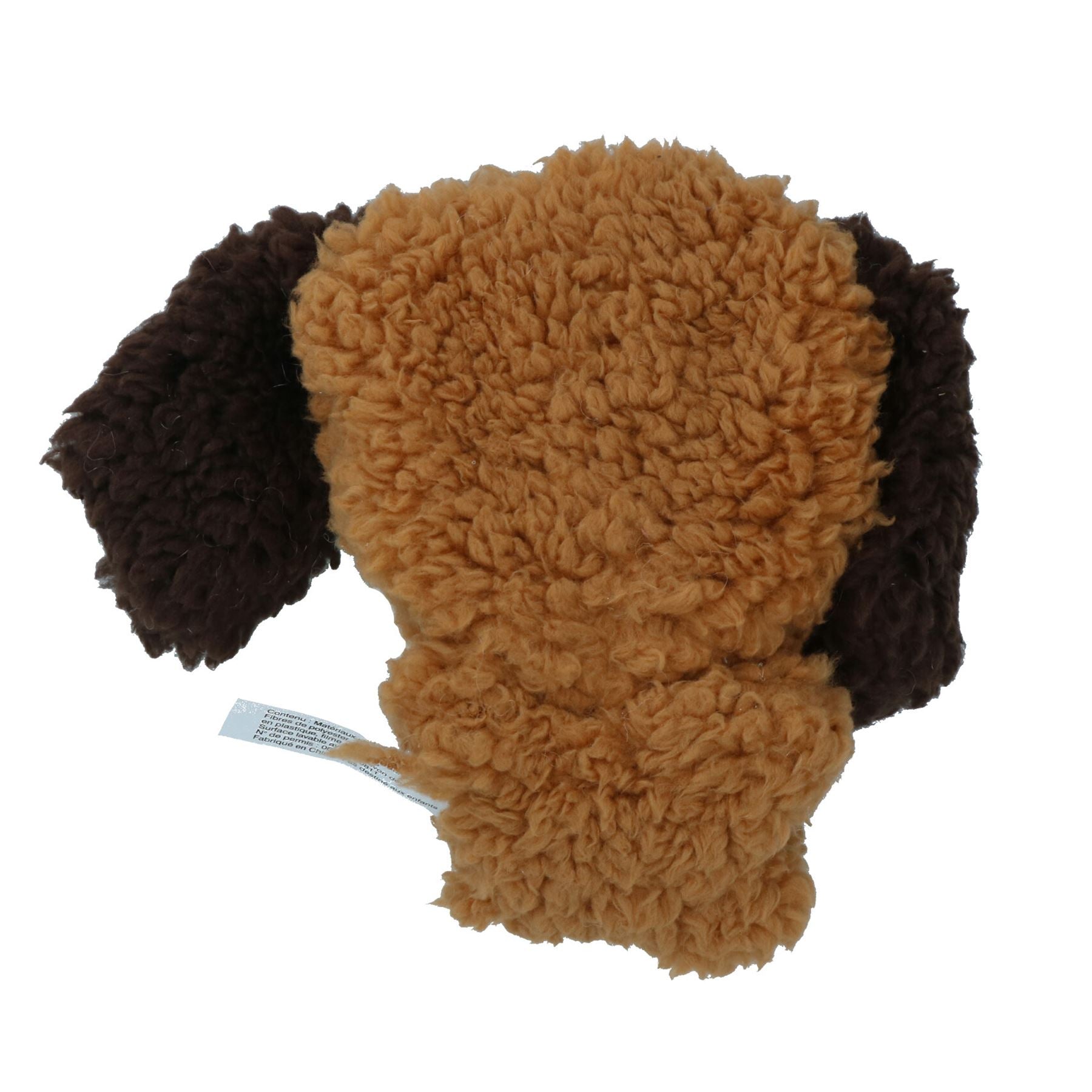 Jouet en peluche sans rembourrage Aroma Big Head Flattie, apaisant à la lavande pour chien, cadeau