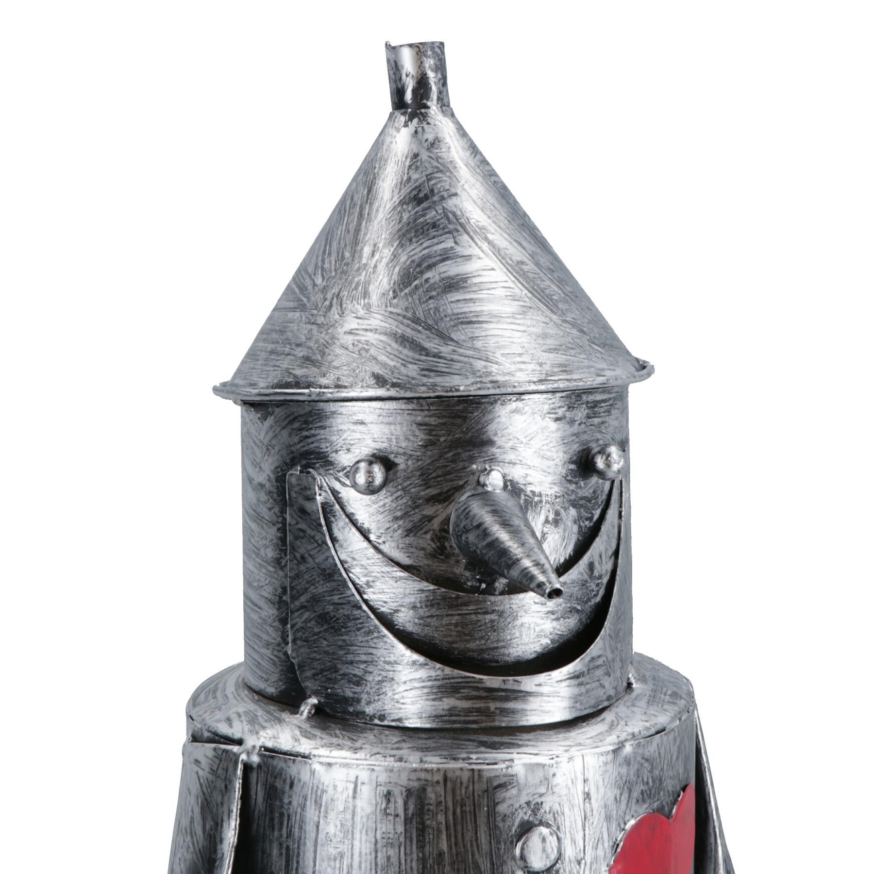 Tin Man Garden Ornament 41cm Lawn Art Sculpture Statue Yard Home Decor
