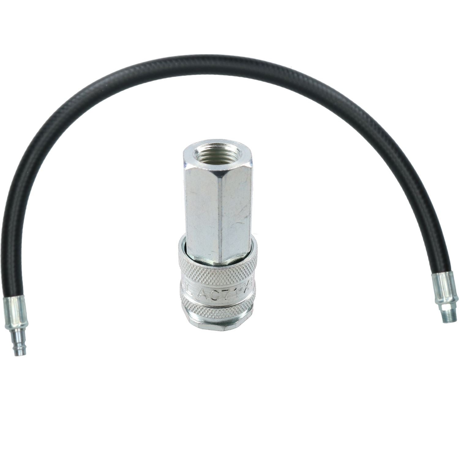 PCL Whip Spray Leader-Luftschlauch 0,6 m x 10 mm HA2132 und 1/4 Zoll XF-Kupplungsanschlüsse
