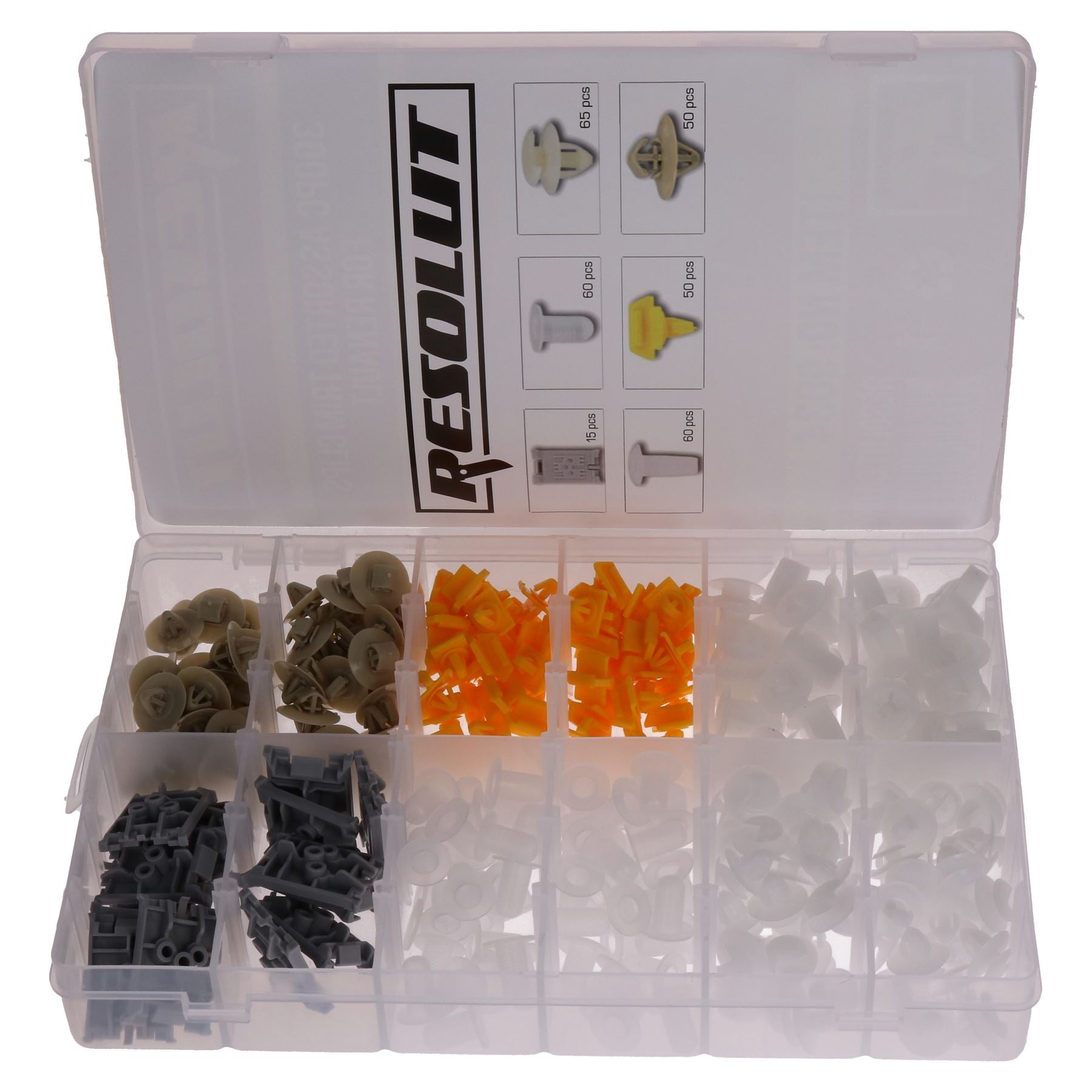 Clips de garniture spécifiques Renault Rivets en plastique Clip de retenue de fixation 300 pièces Fixations
