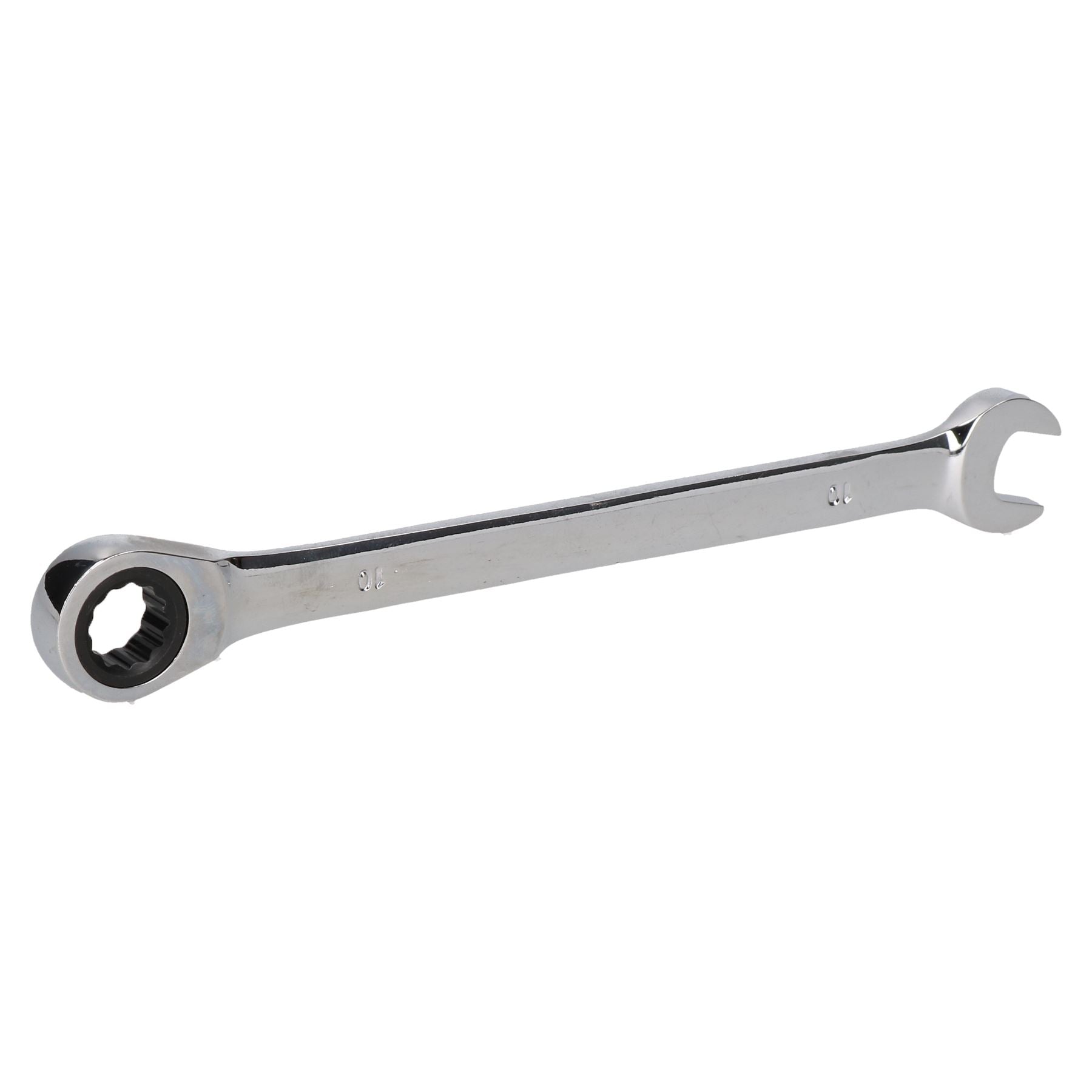 10mm + 13mm metrischer Ratschen-Maulschlüssel, umkehrbar, 72 Zähne