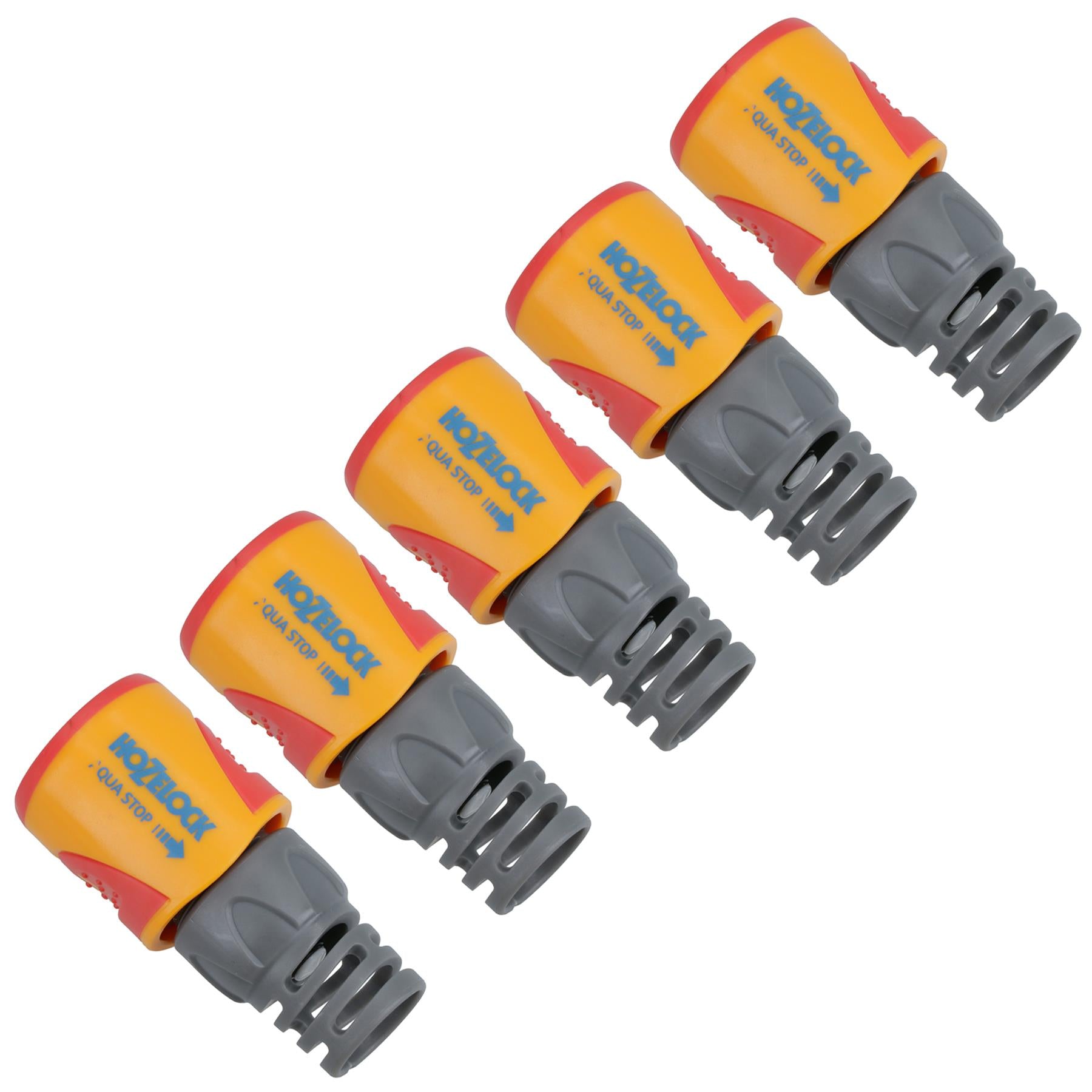 Aquastop Plus Connector 12.5mm 15mm Hose Pipe Garden Watering Fitting