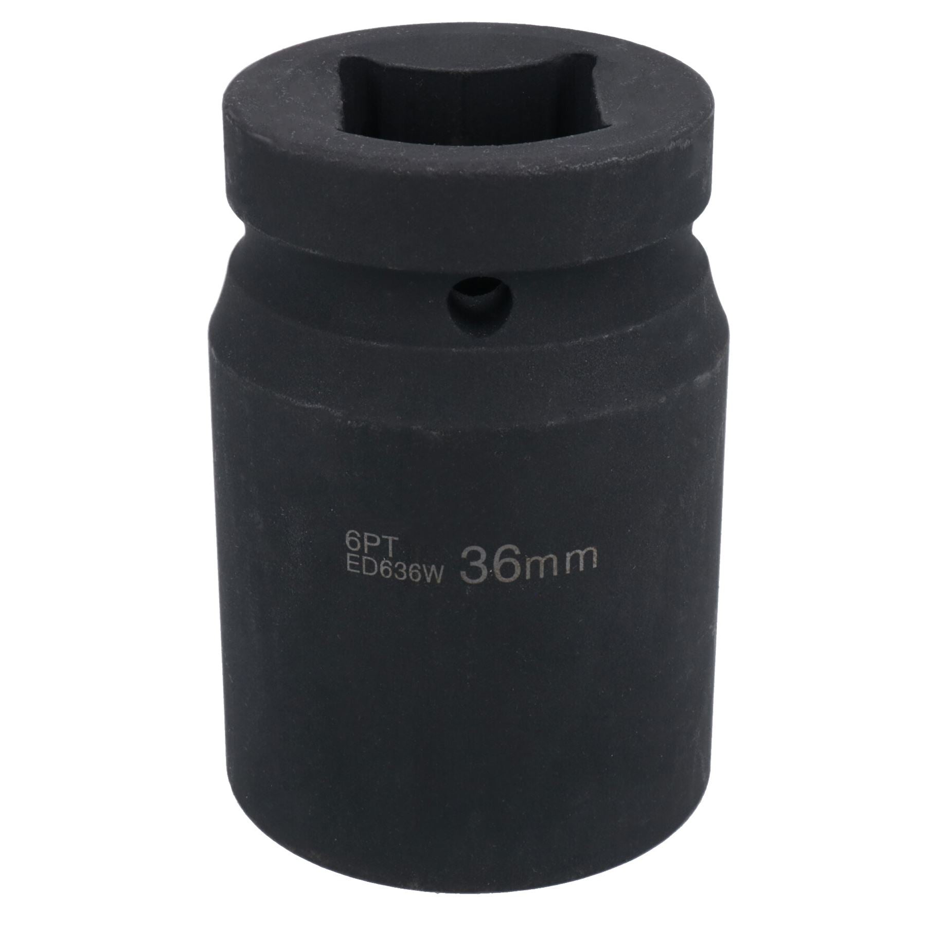 1" Drive Double Deep MM Impact Impacted Socket 6 Sided Single Hex