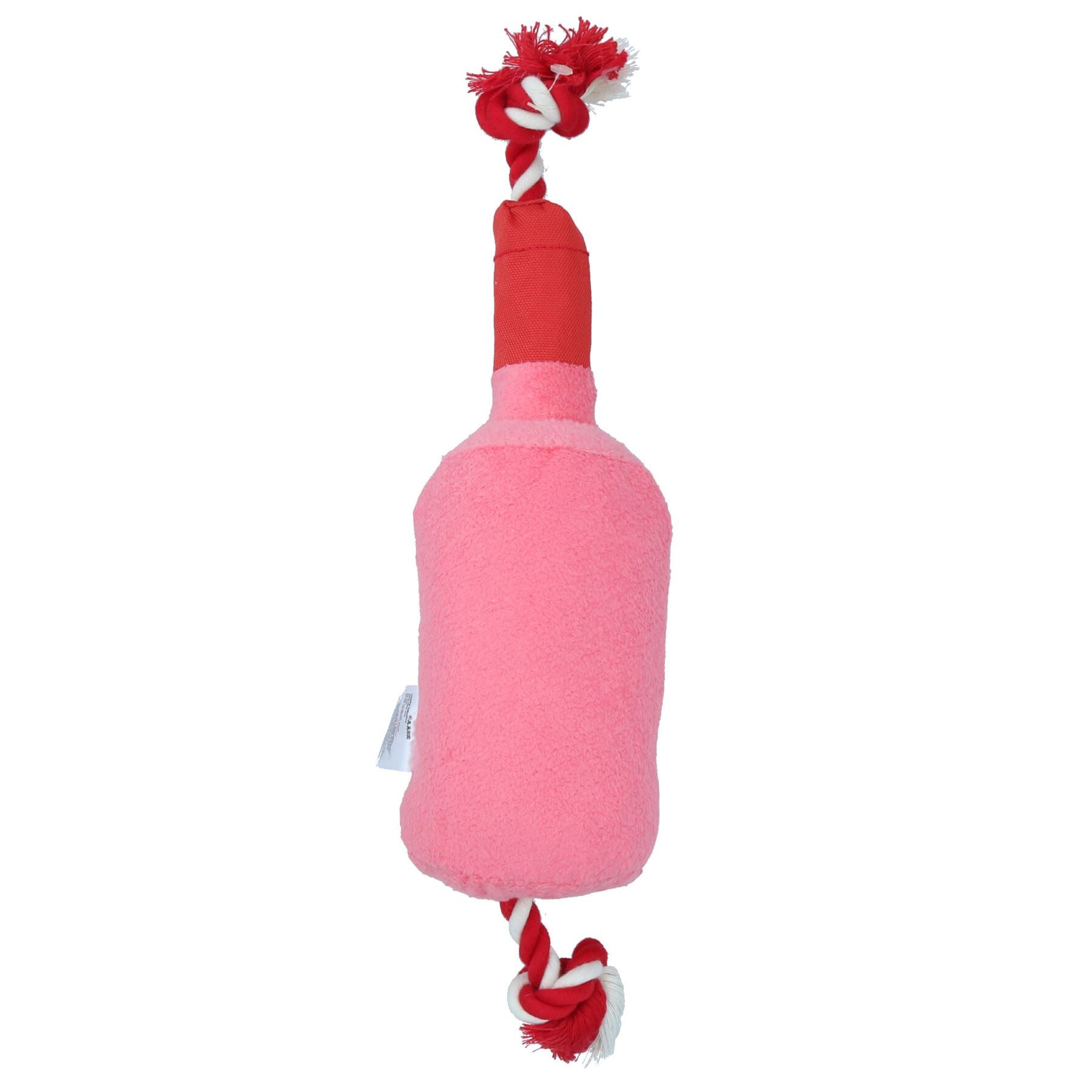 Cadeau pour chiot chien bouteille de gin rose jouet en peluche jouet en peluche doux sur le thème de la boisson cadeau