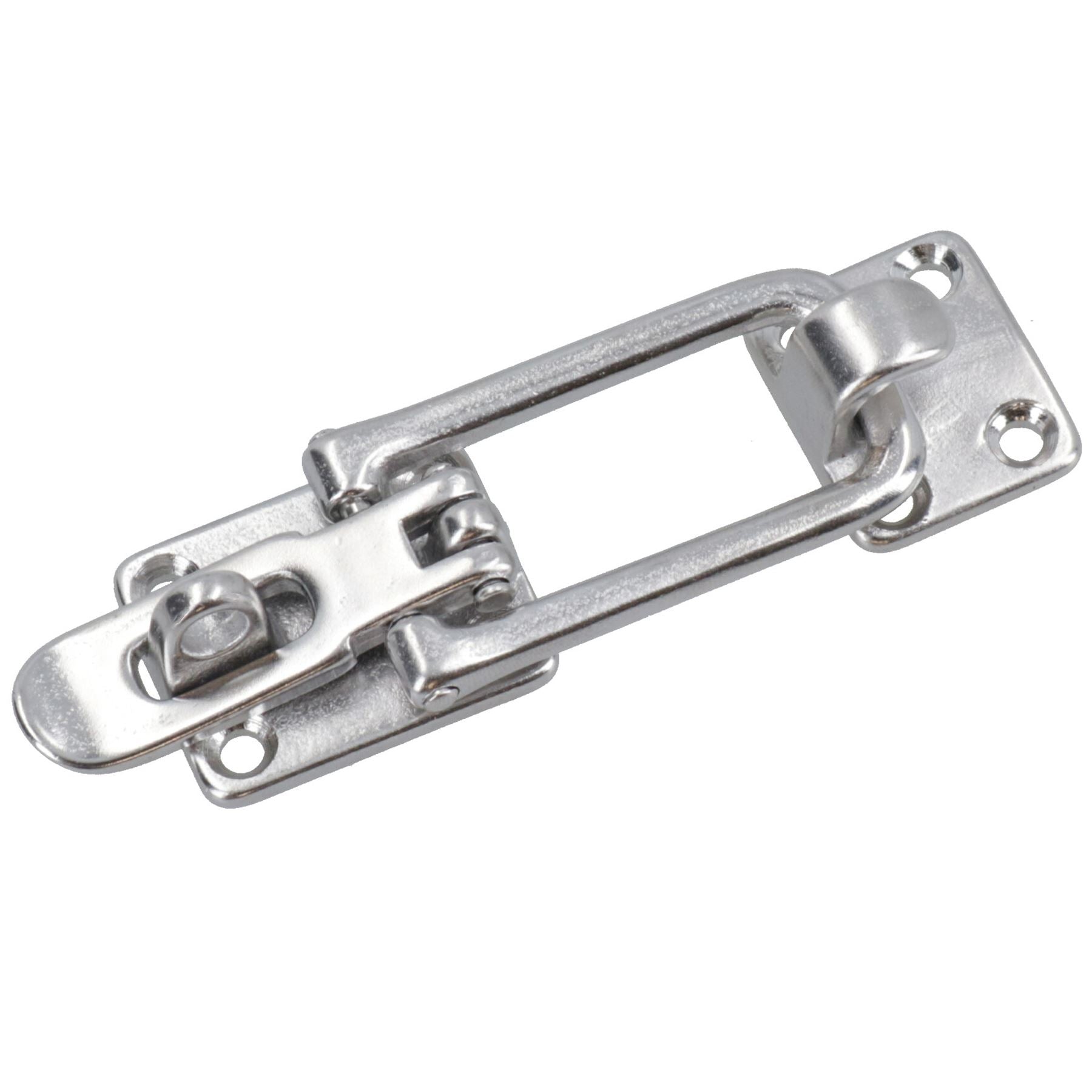 Pair Stainless Steel Bailing Latch Cam Hook Clip Marine Grade 316