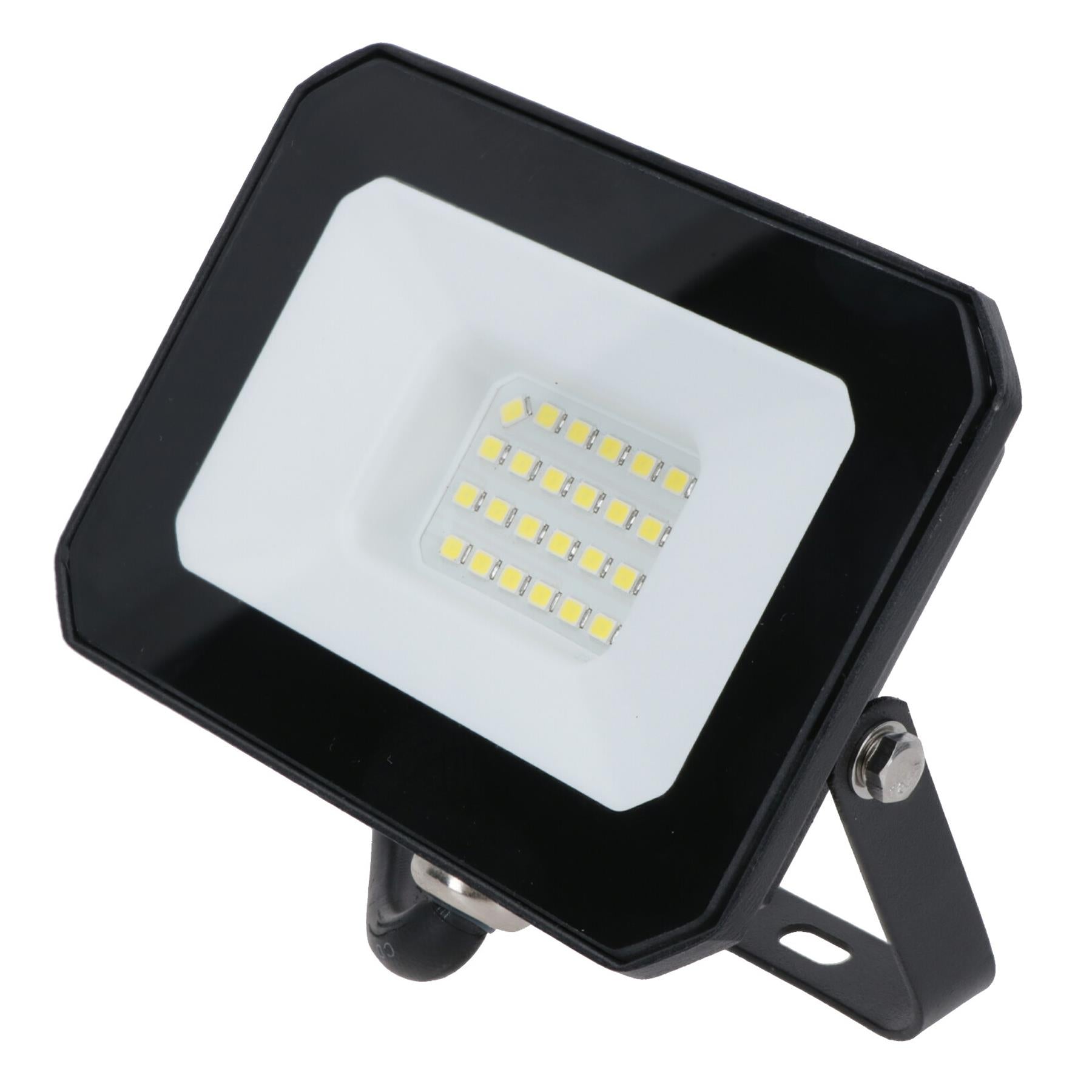 20 Watt LED Mini Floodlight Garden Lighting 1600 Lumens IP65 + Bracket
