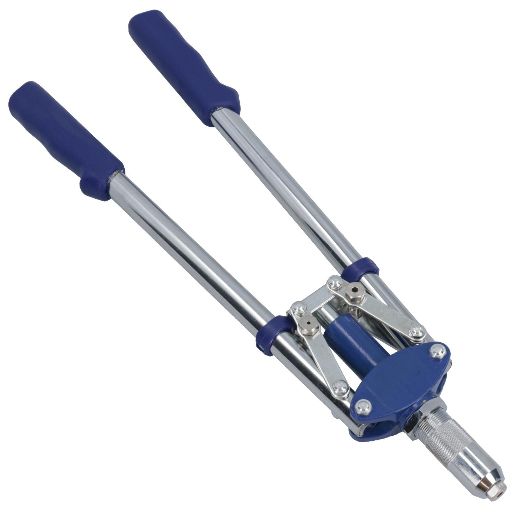 Langarm-Pop-Pot-Nietwerkzeug mit Doppelgriff für Nieten von 3,2 mm – 6,4 mm