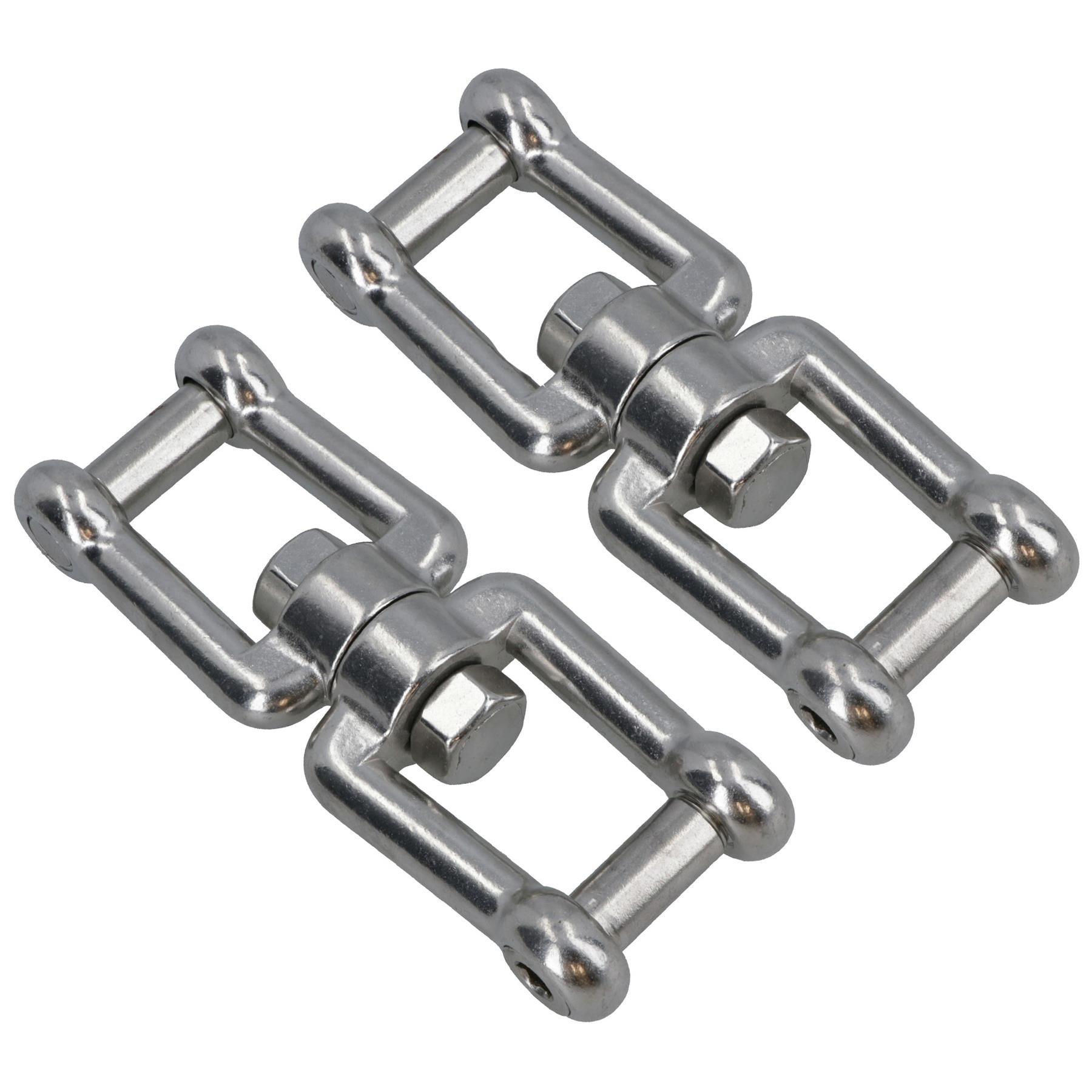 Swivel Shackle Anchor Chain 16mm Jaw Hexagonal Socket 316 Stainless Steel