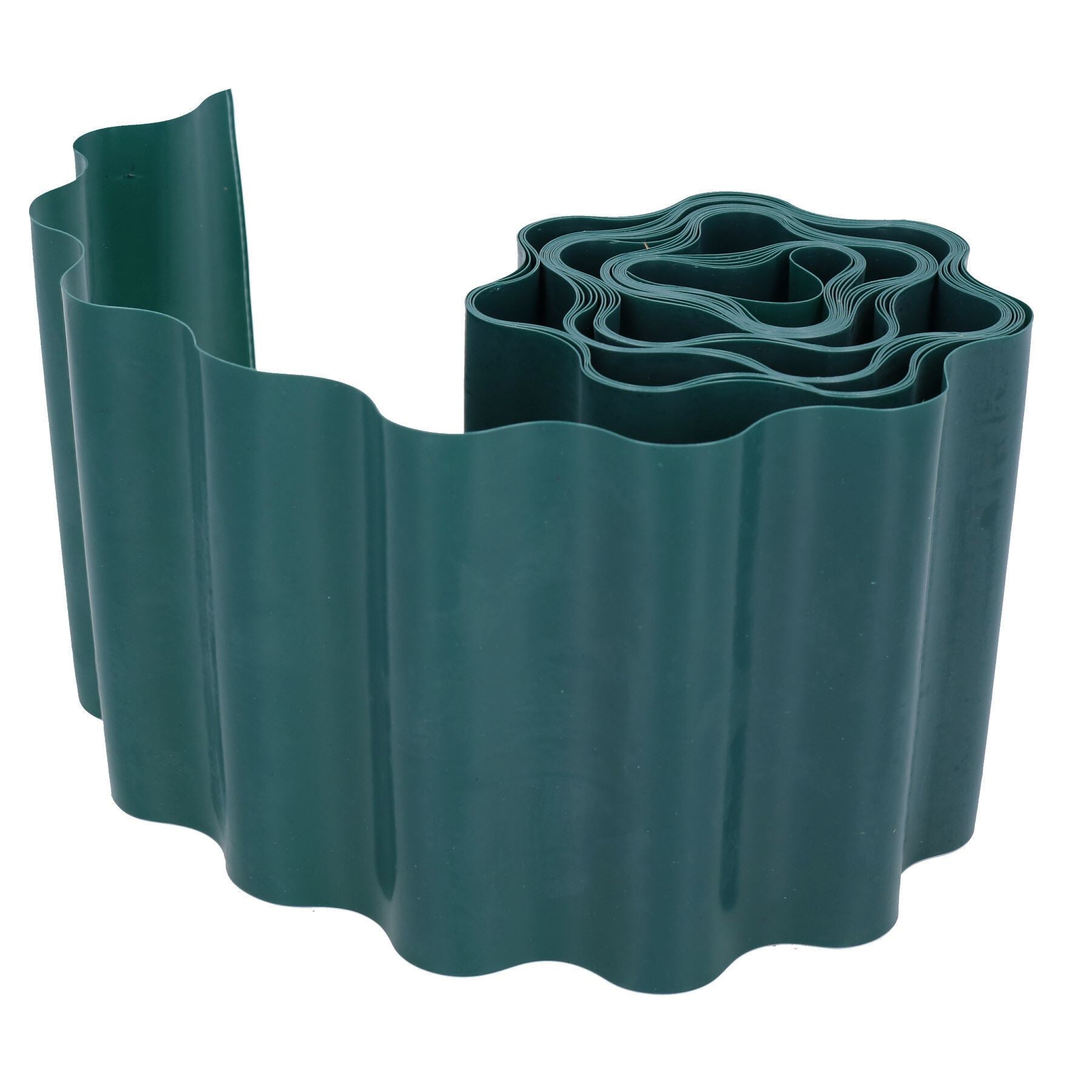 Bordure de pelouse en plastique flexible pour jardin, 12 cm de haut