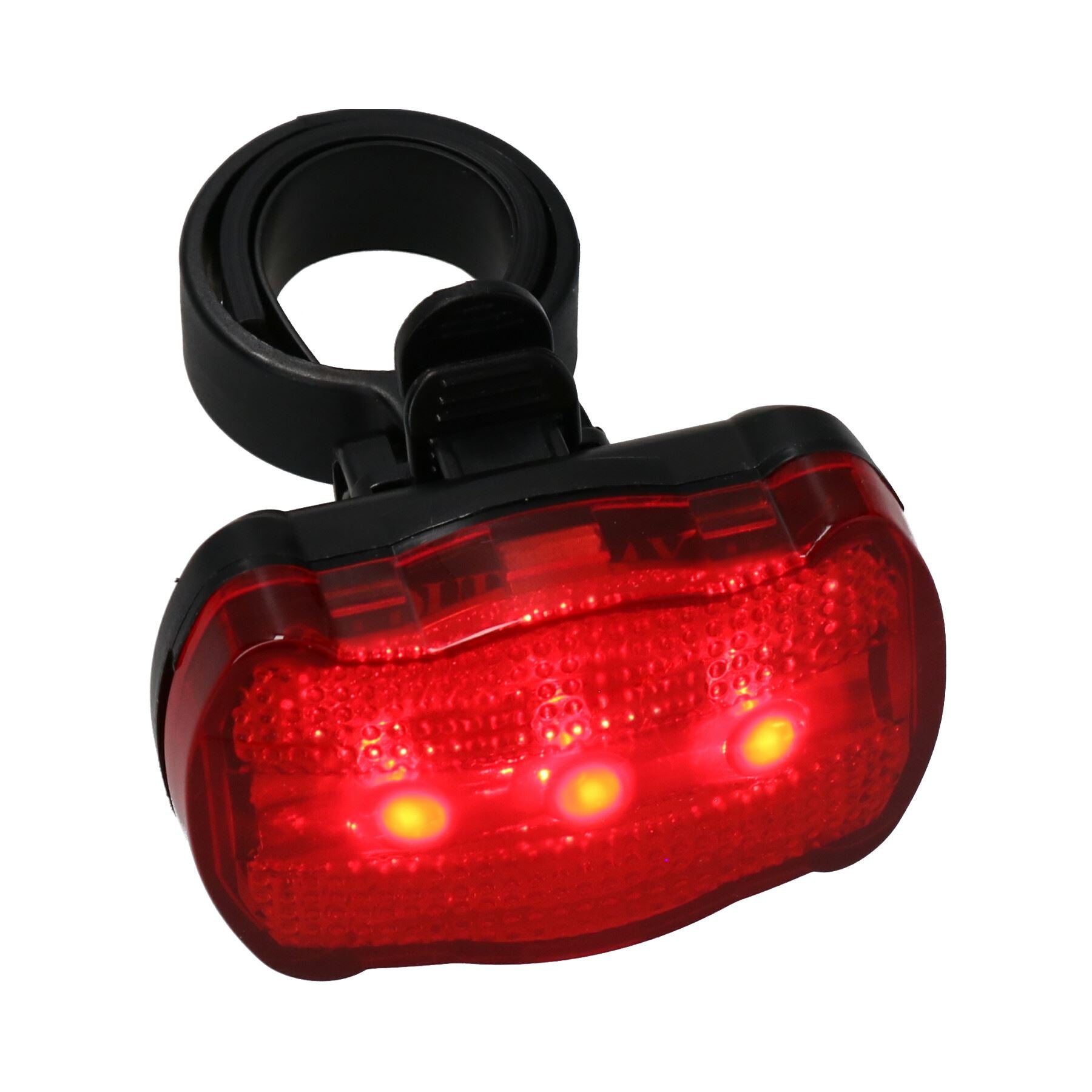 Bike Cycle Commuter Bright Beam Light LED Front & Rear With Mounting Bracket
