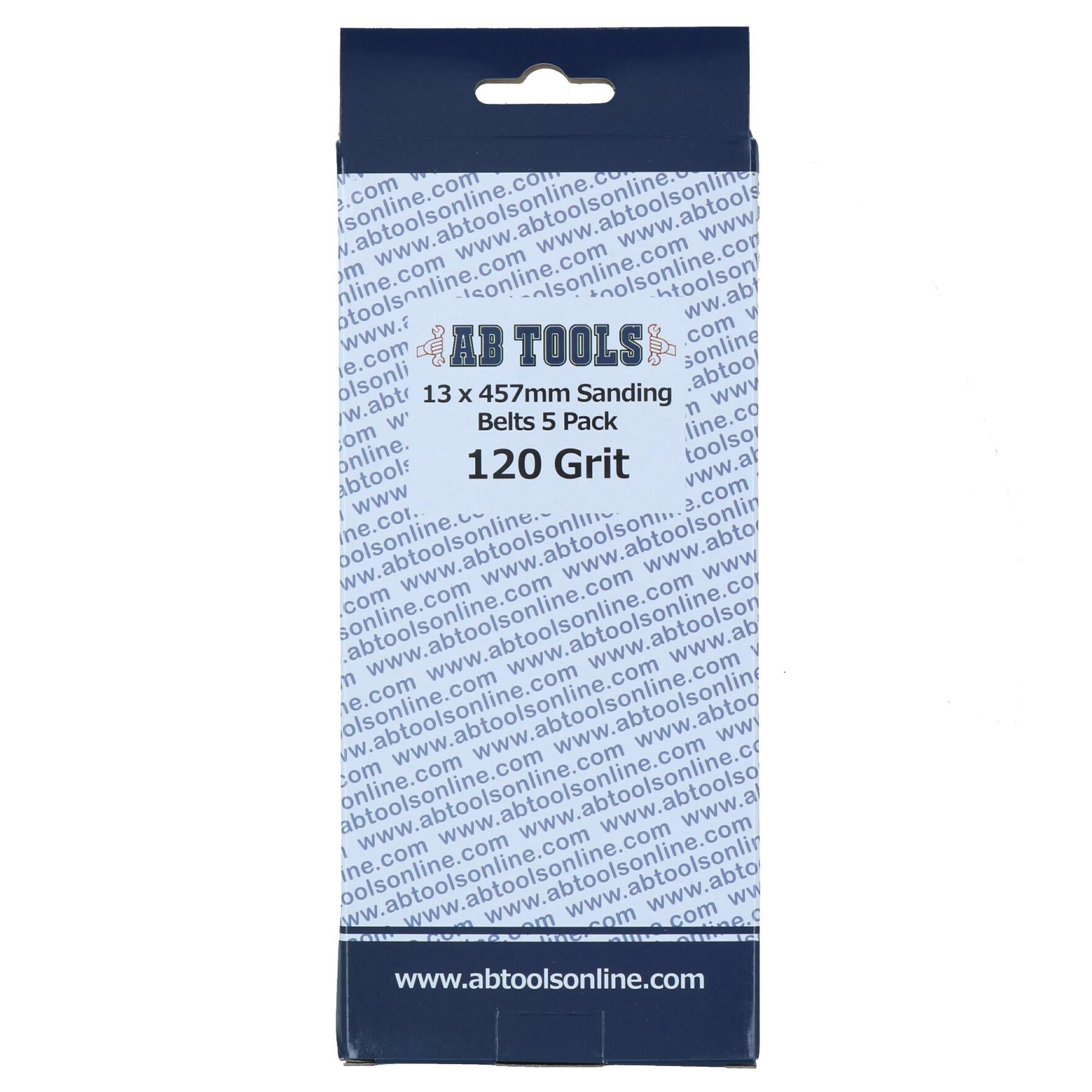 457 x 13 mm Courroie de ponçage abrasive pour ponceuse à main