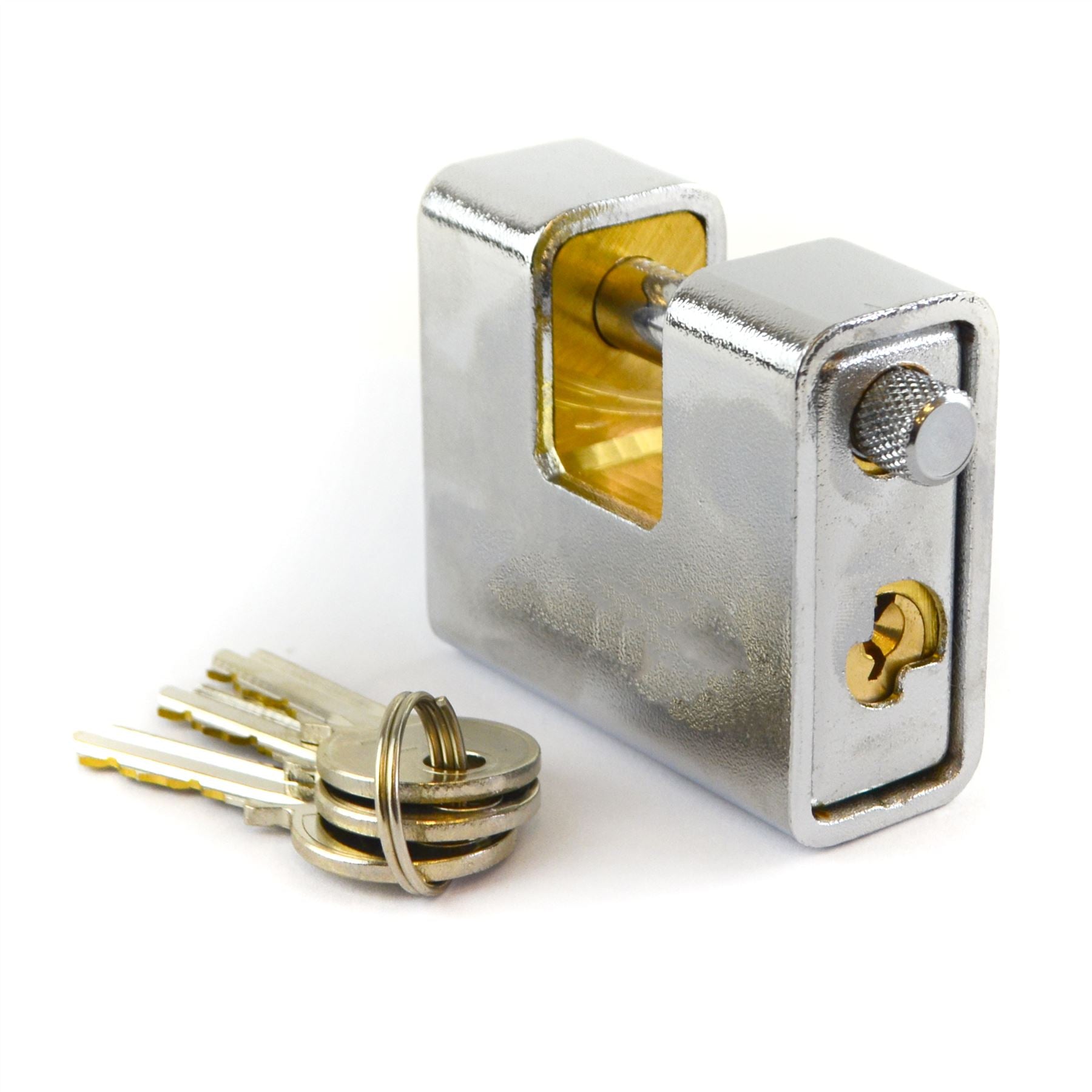 Rollladen-Vorhängeschlösser, Container-Tür-Vorhängeschloss, Sicherheitsschloss, solides Schuppenschloss, 3 Schlüssel