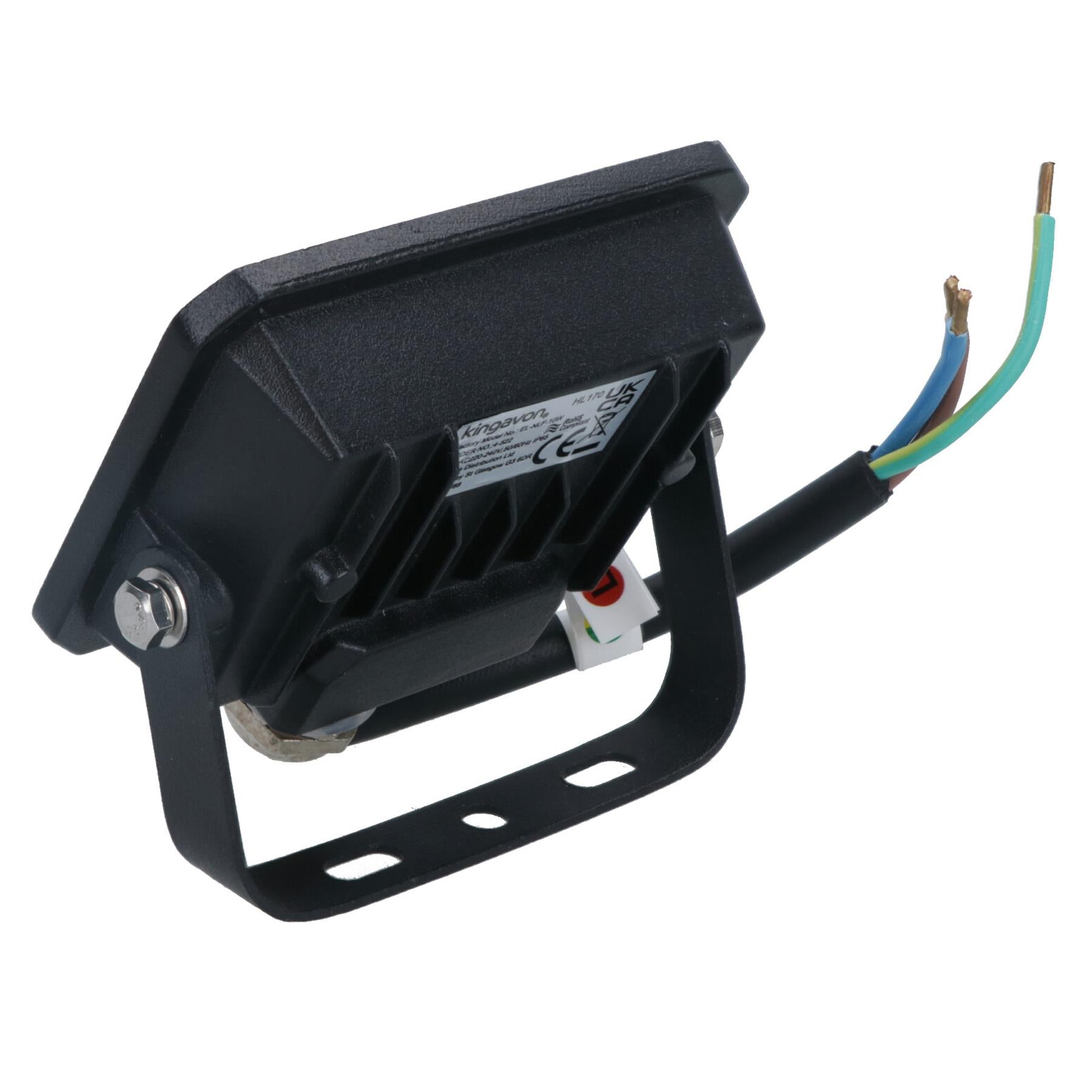 10 Watt LED Mini Floodlight Garden Lighting 800 Lumens IP65 + Mounting Bracket