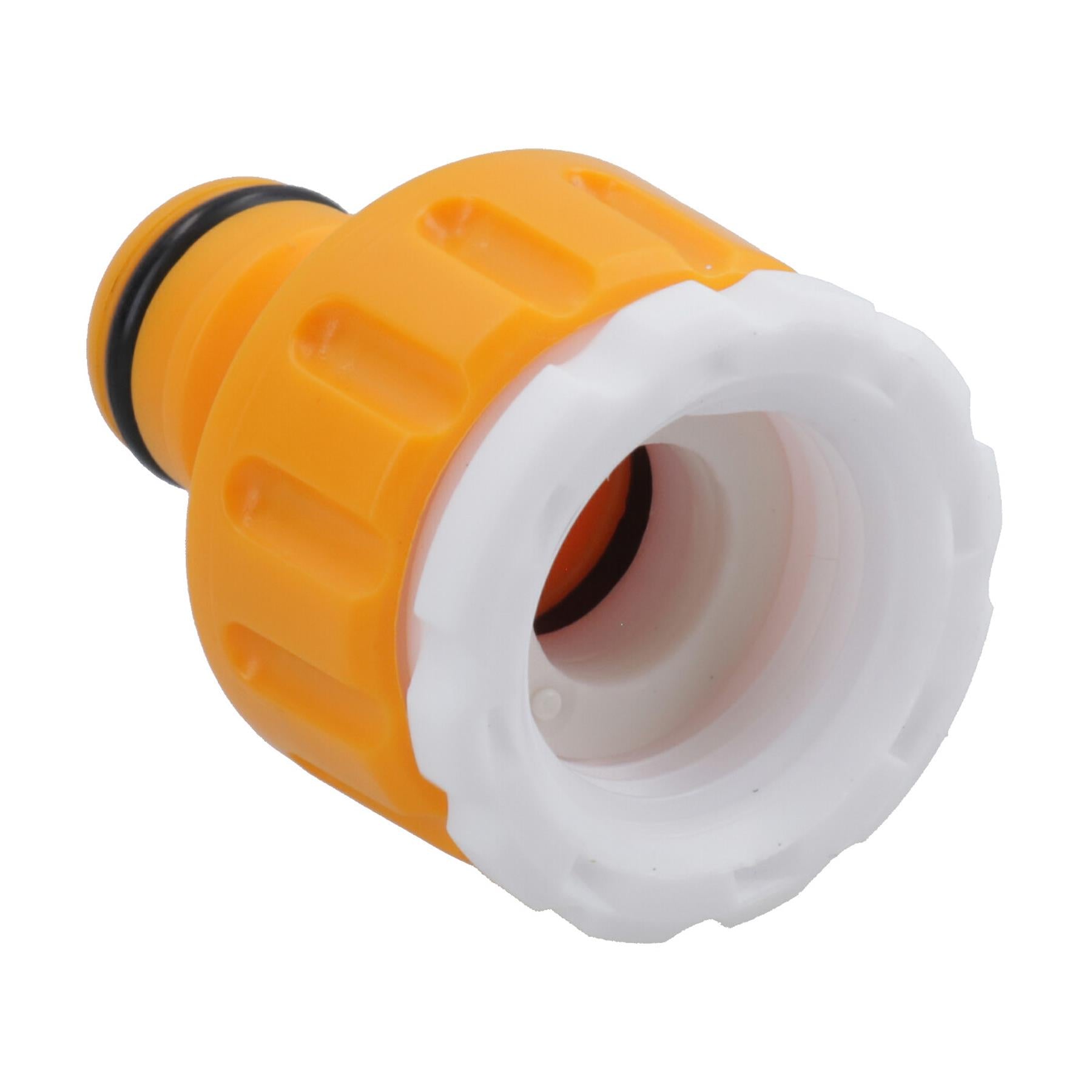 Outdoor Tap Garden Hose Connector 3/4in Thread + 1/2in Reducer Watering
