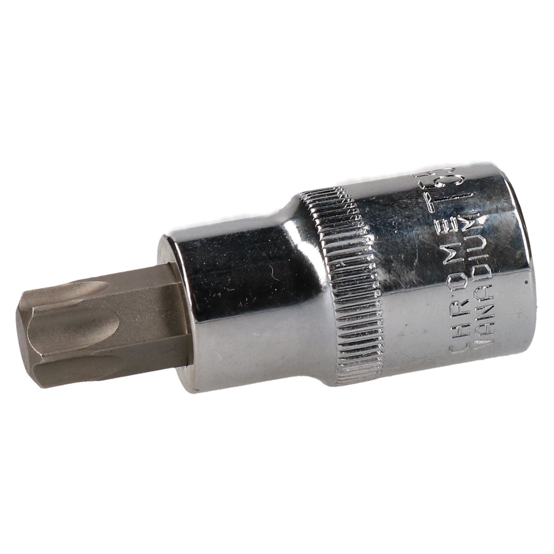 Douille Torx mâle T55 x 55 mm 1/2" en acier Cr-V AU638