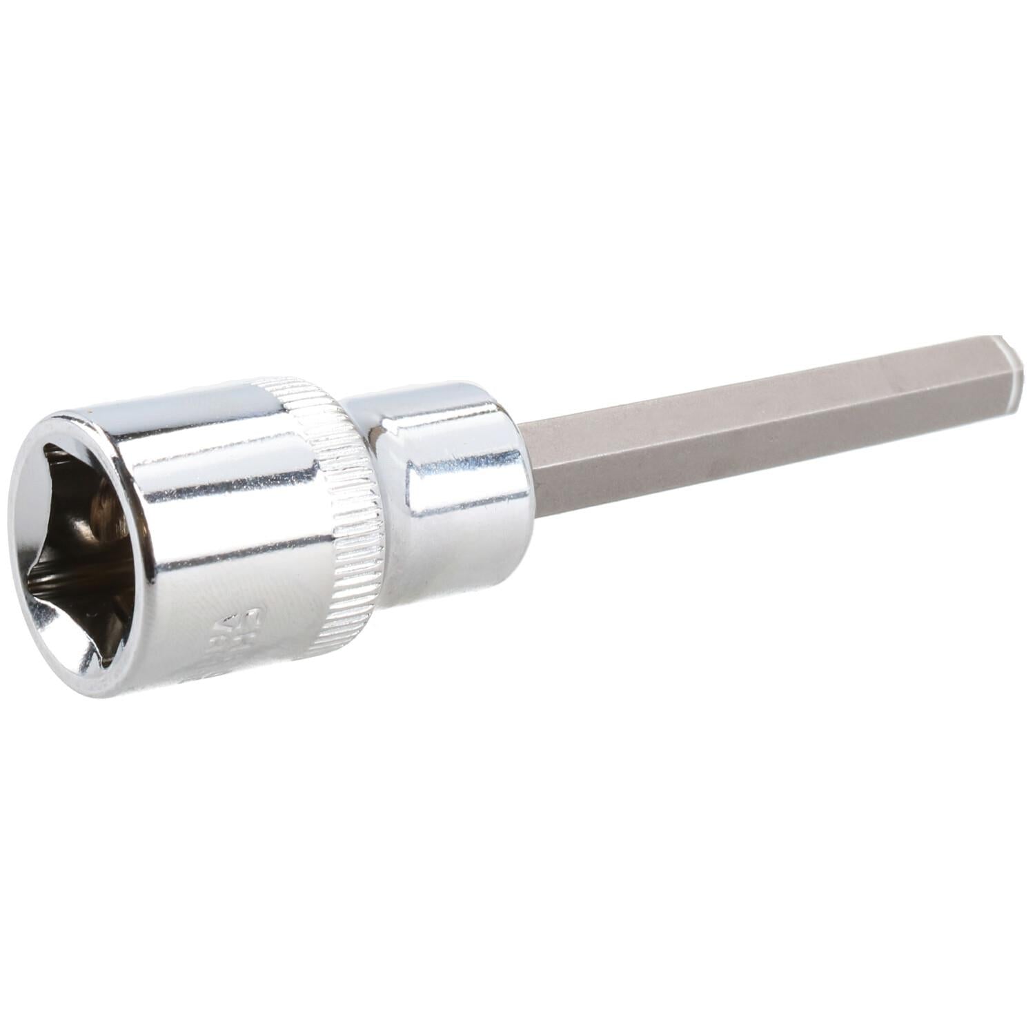 8mm Hex Allen Key Long Bit Internal Socket Metric 1/2" Drive 100mm Length Cr-V